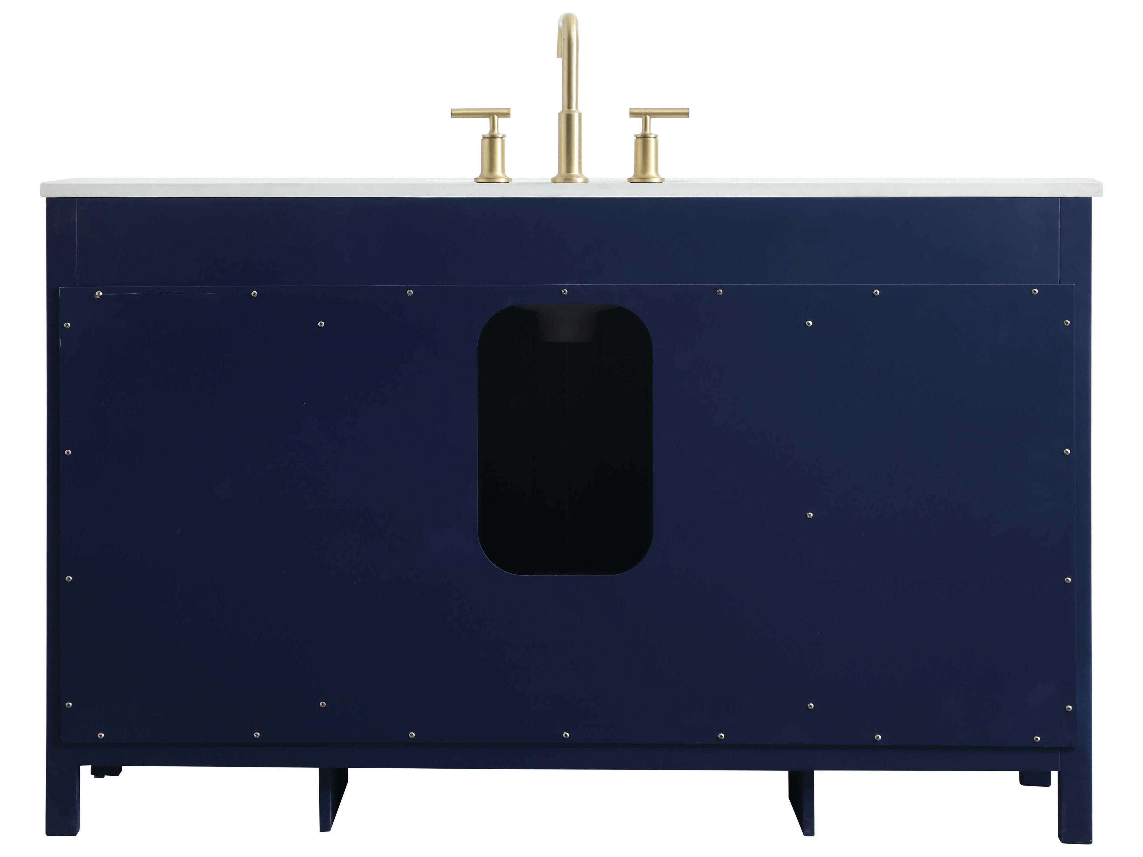 Elegant Lighting Irene Blue Vanity