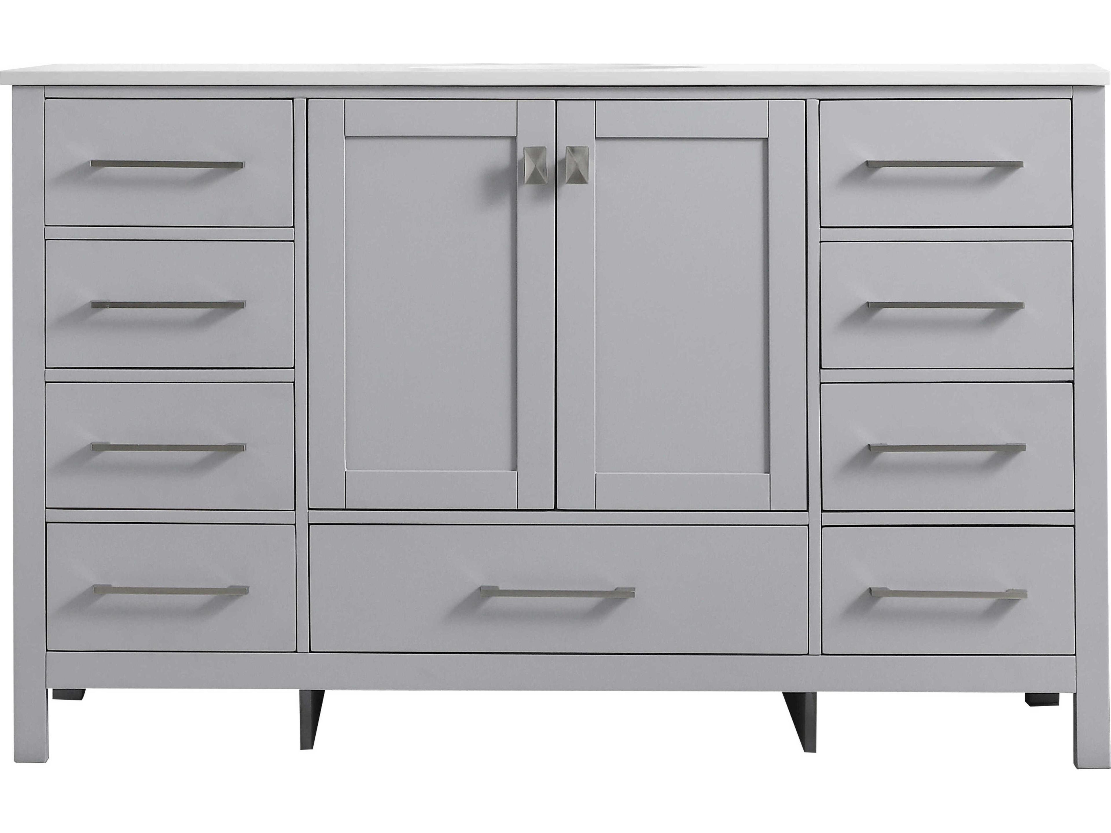 Elegant Lighting Irene Grey Vanity