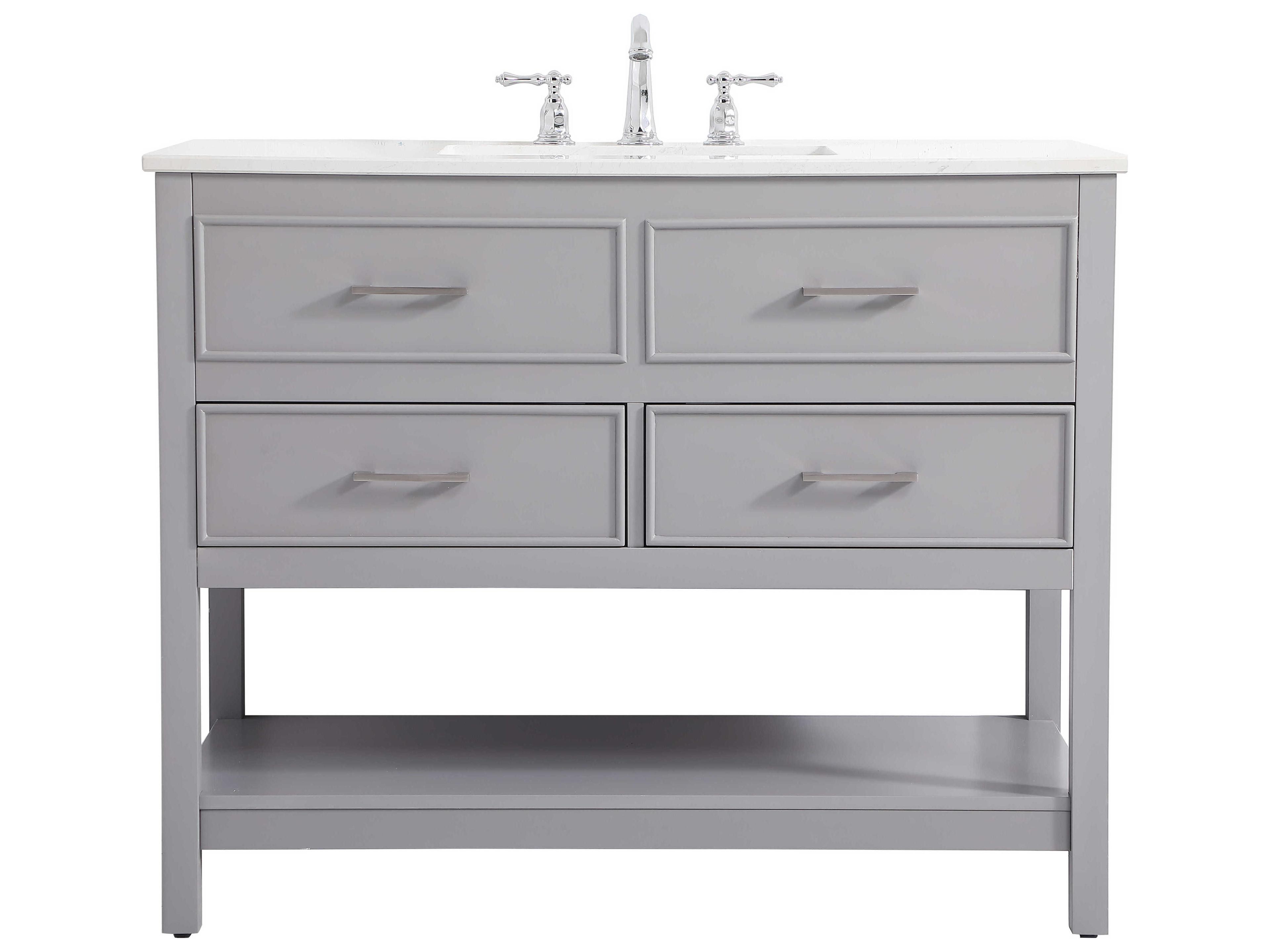 Elegant Lighting Sinclaire Gray 42" Vanity