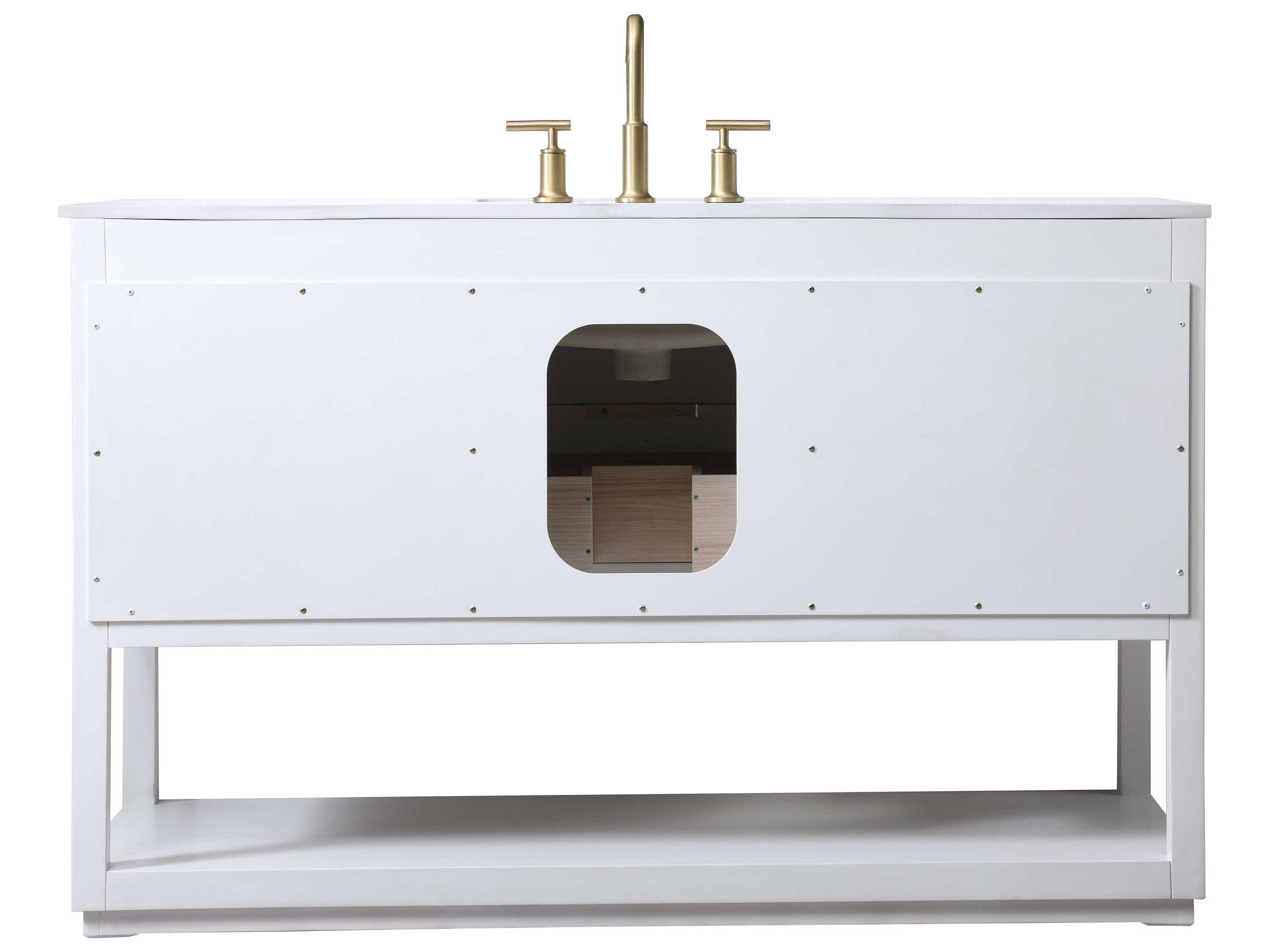 Elegant Lighting Larkin White Vanity