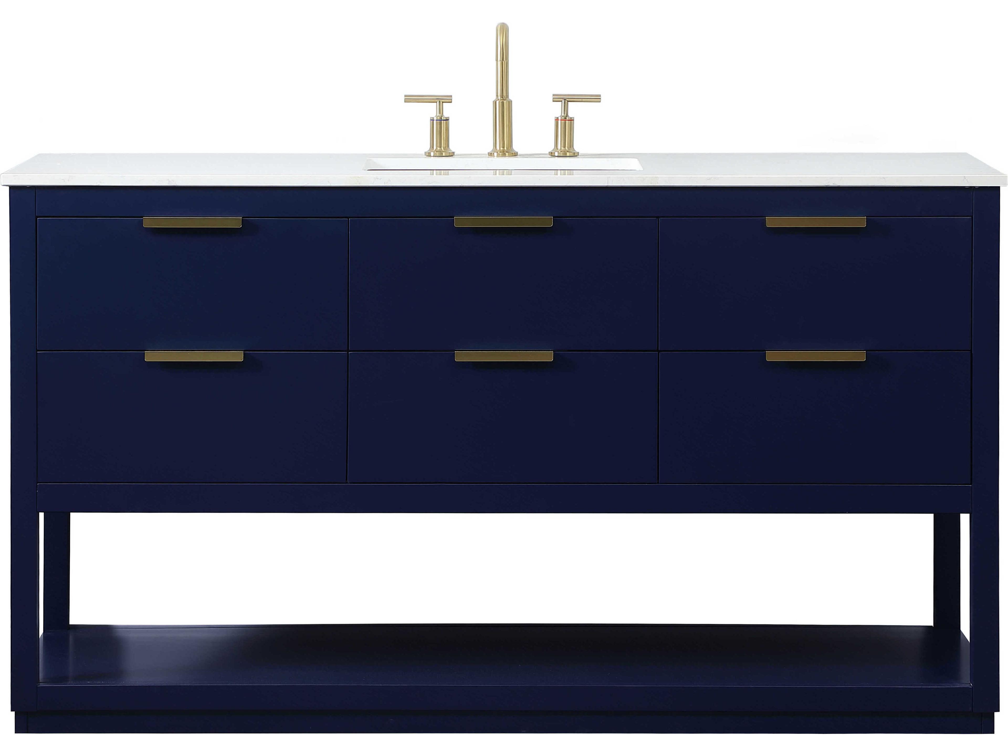 Larkin Blue 60" Vanity