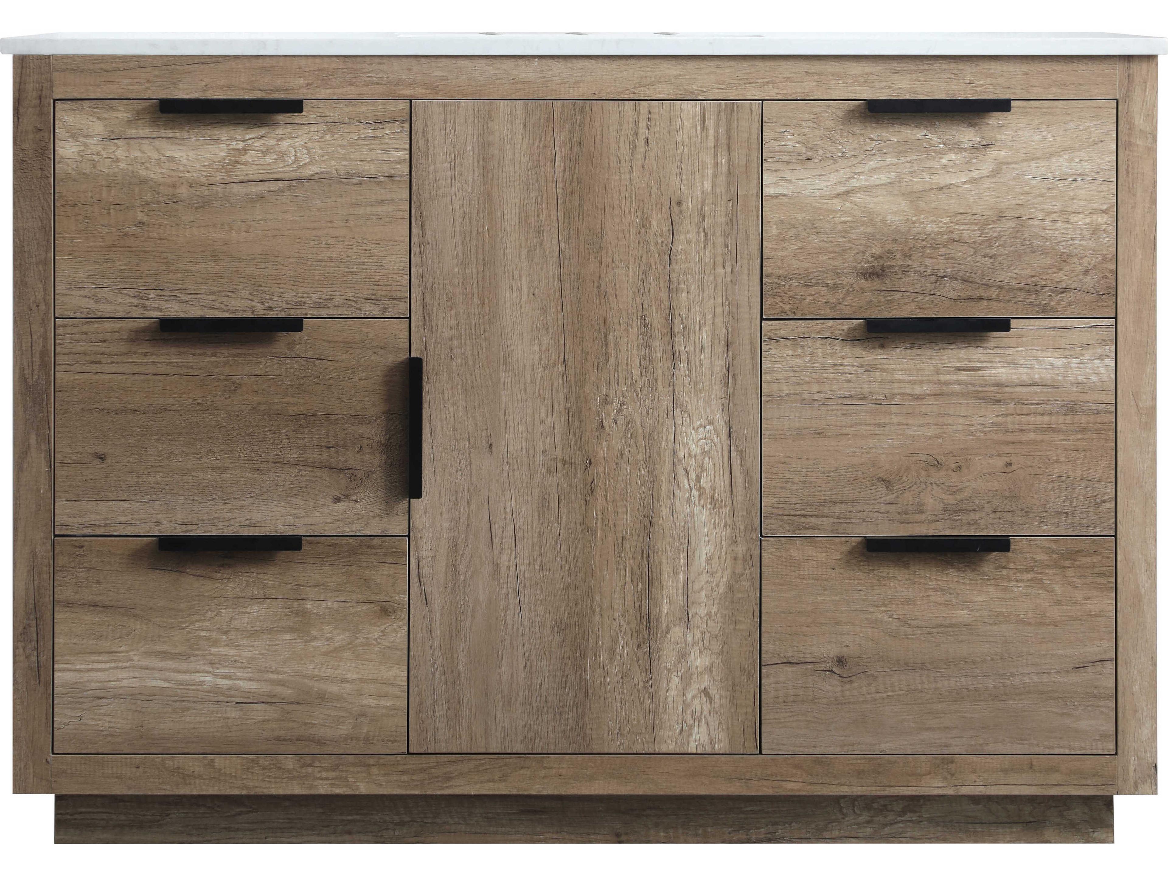 Elegant Lighting Blake Natural Oak Vanity