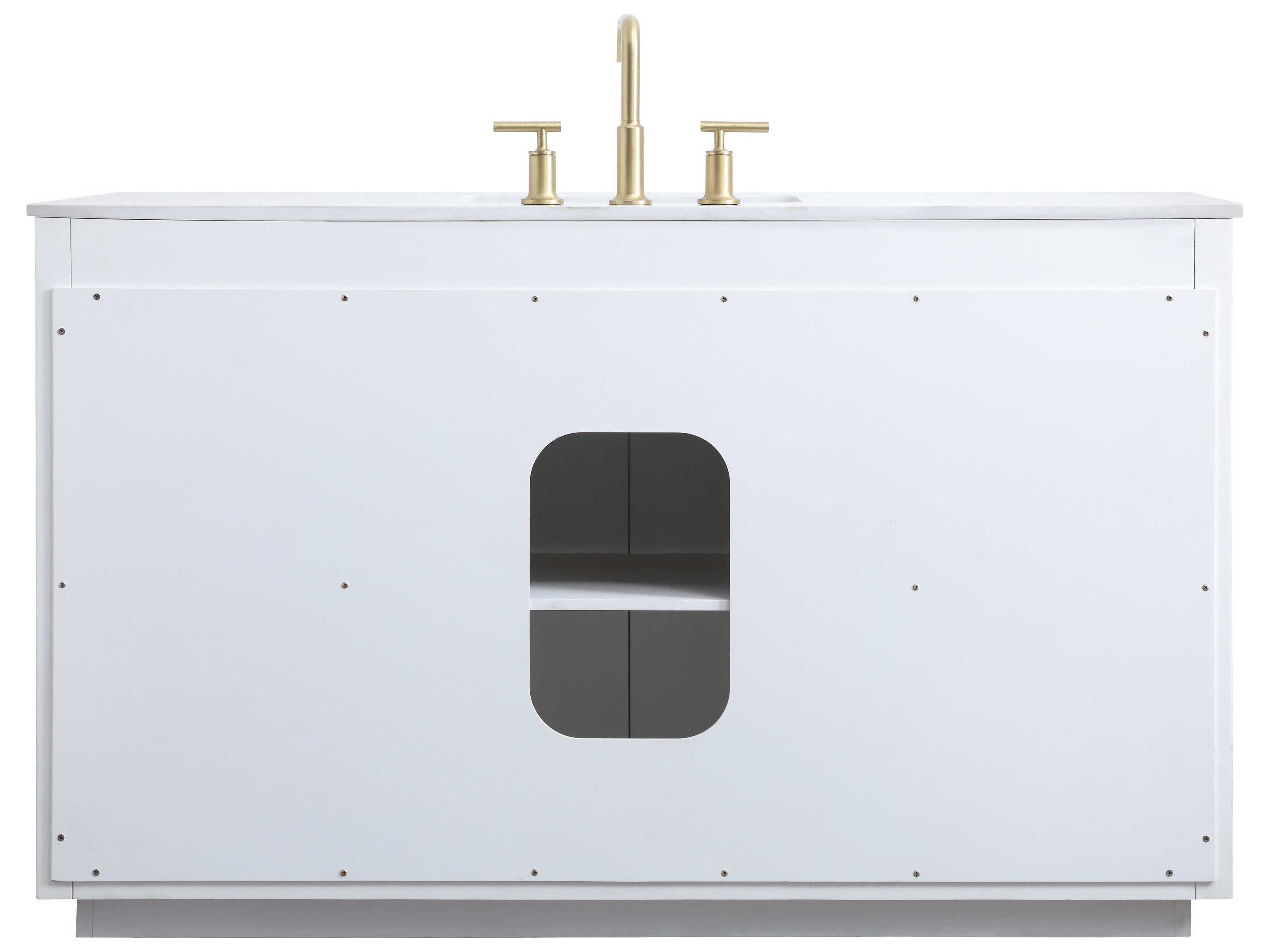 Elegant Lighting Blake White Vanity