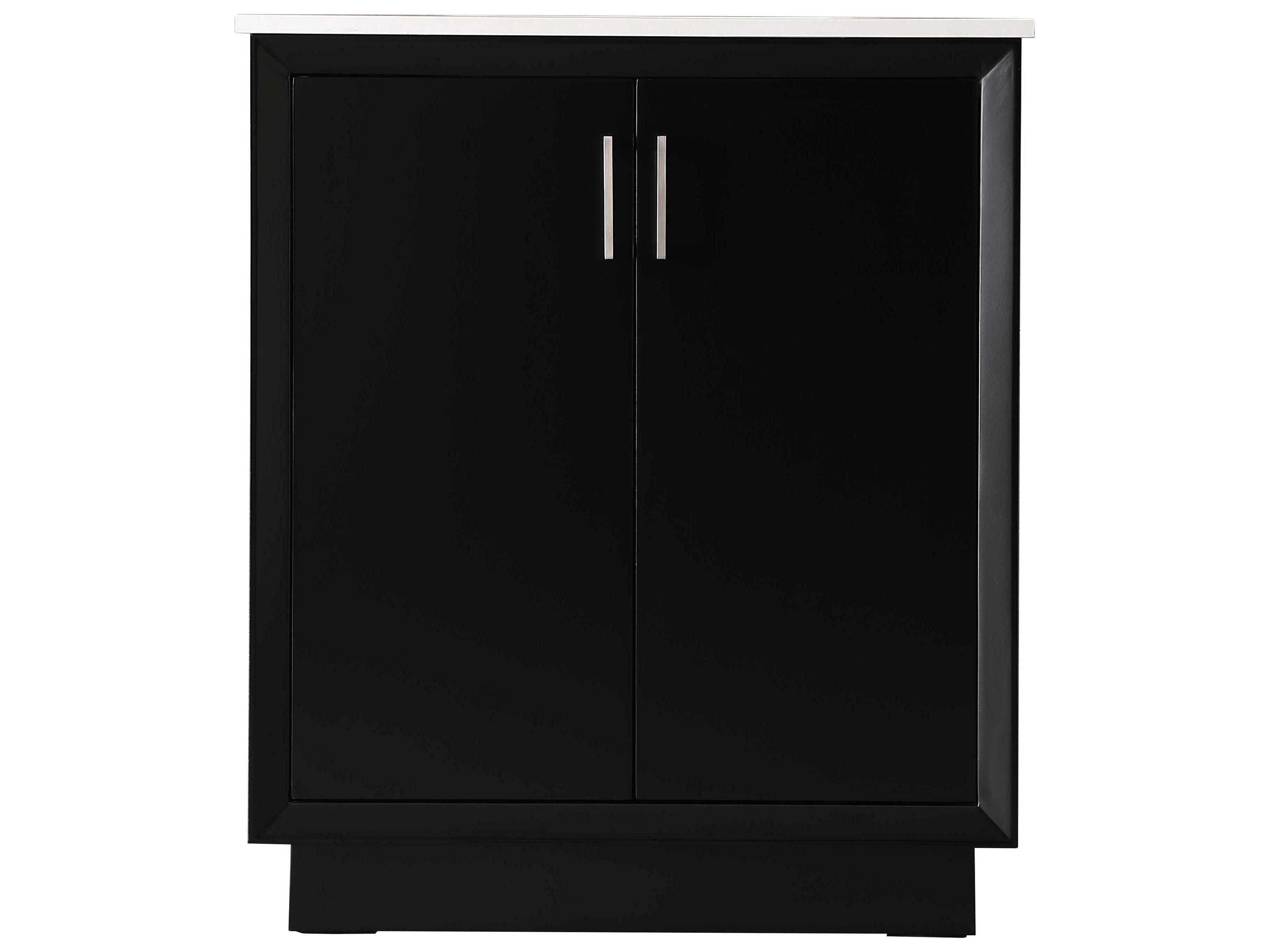 Elegant Lighting Hayes Black Vanity