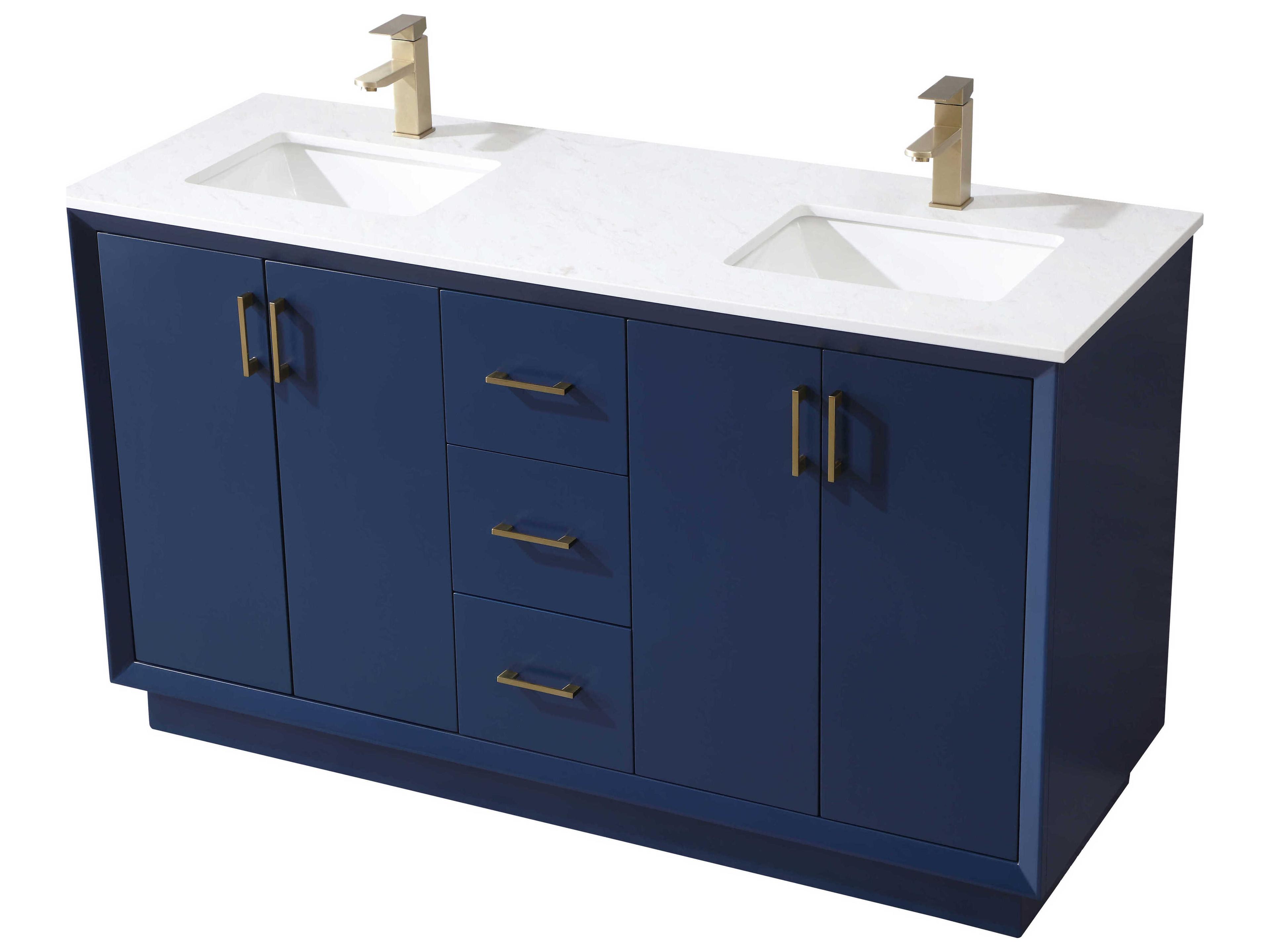 Elegant Lighting Hayes Blue Vanity