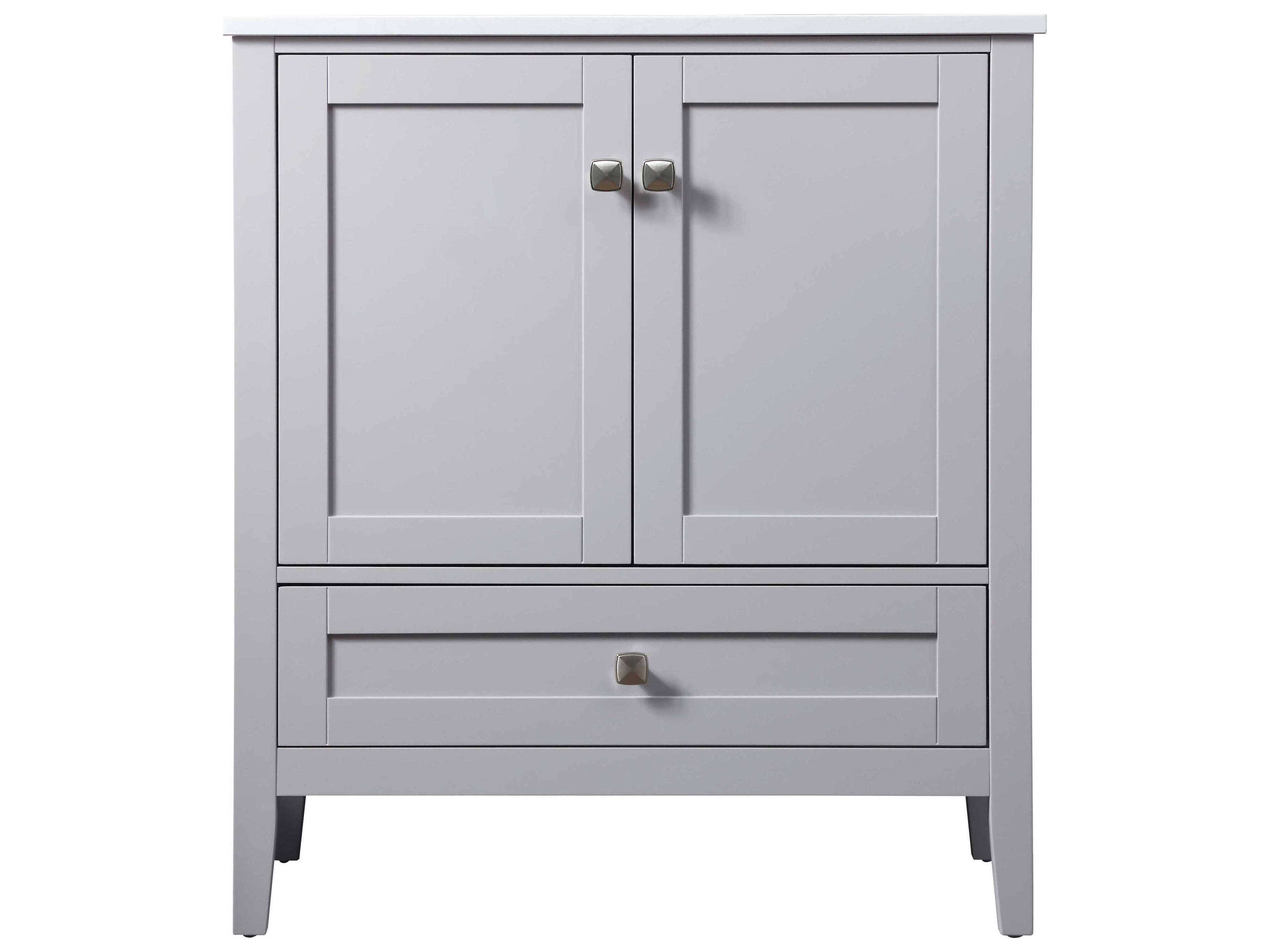 Elegant Lighting Hamilton Grey Vanity