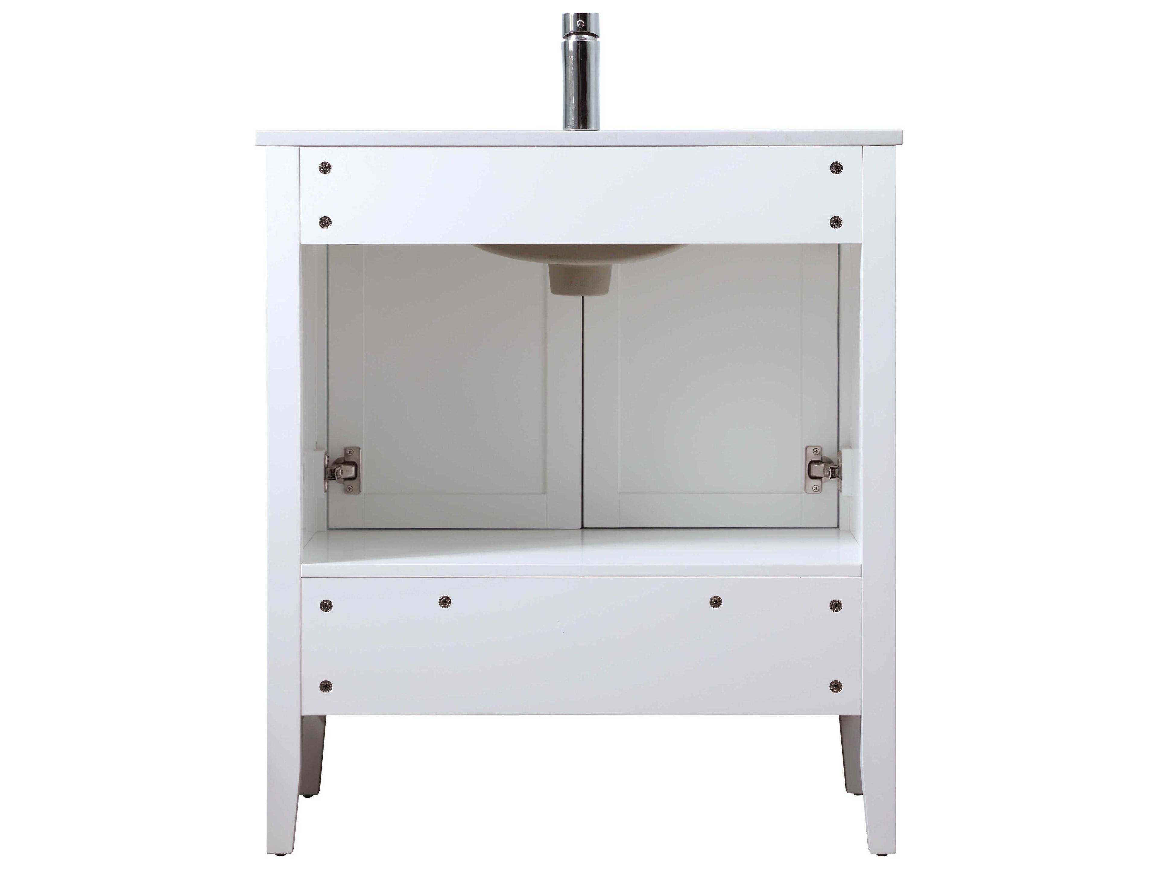 Elegant Lighting Hamilton White Vanity