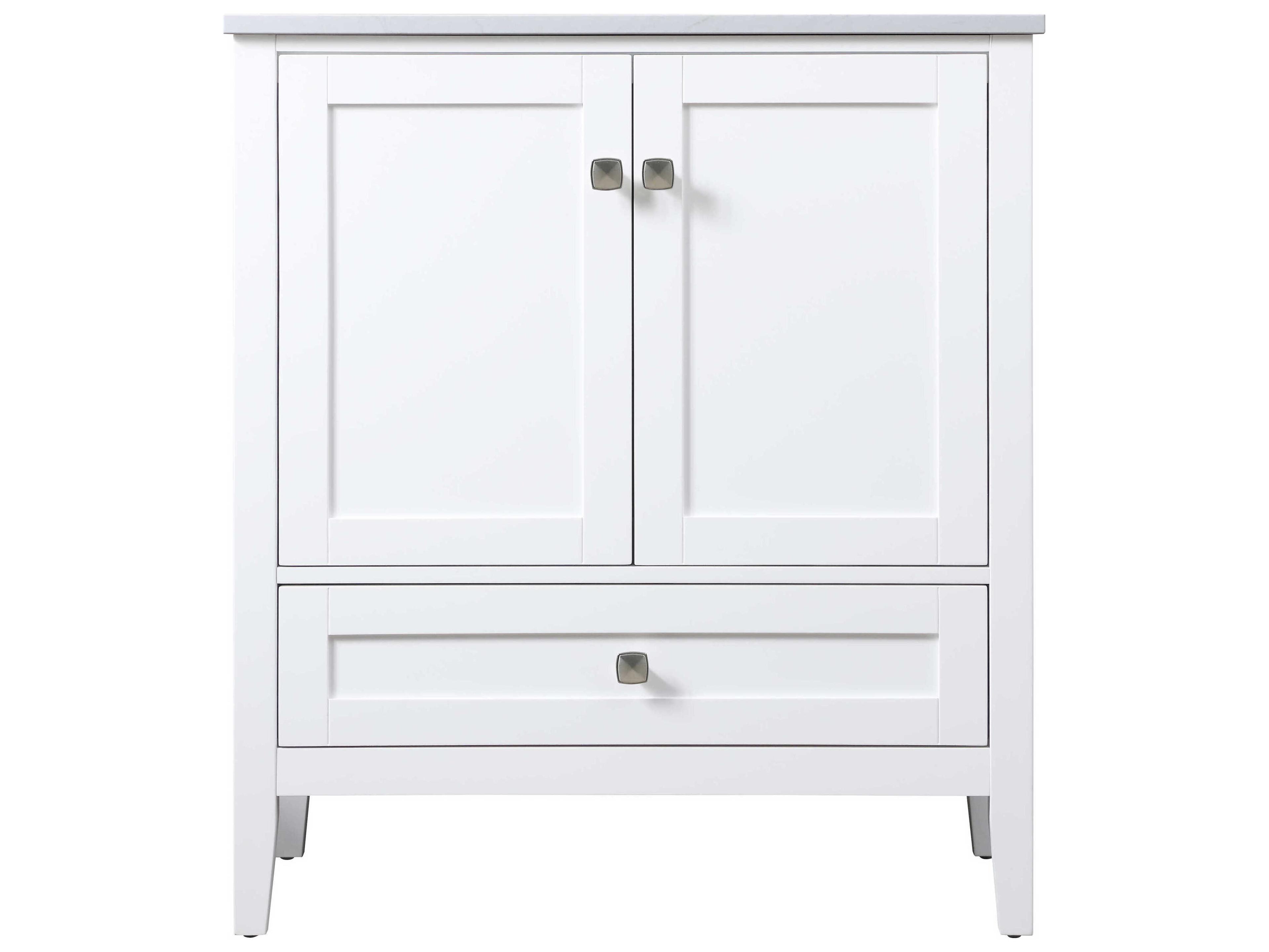 Elegant Lighting Hamilton White Vanity