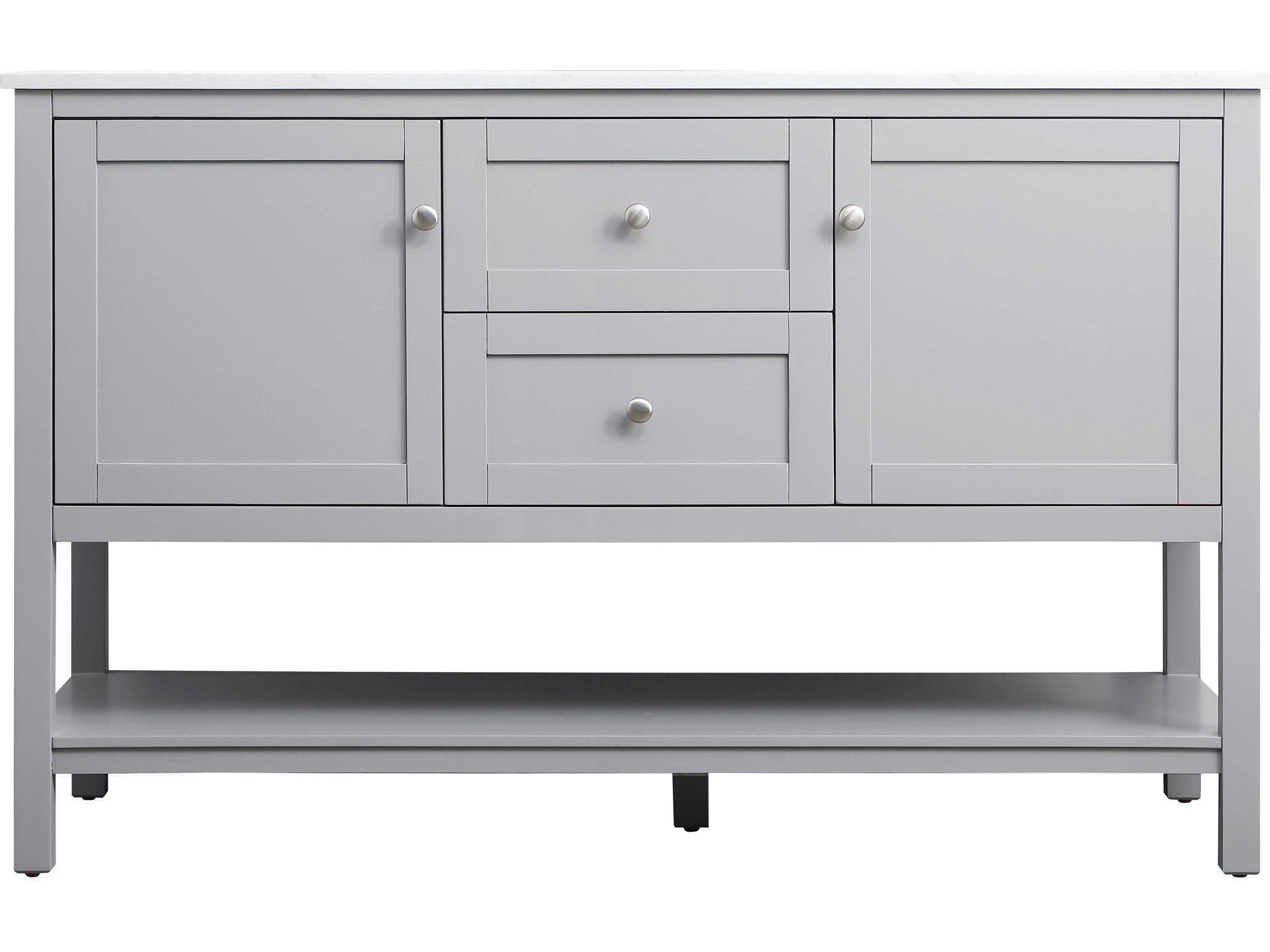 Elegant Lighting Heath Grey Vanity