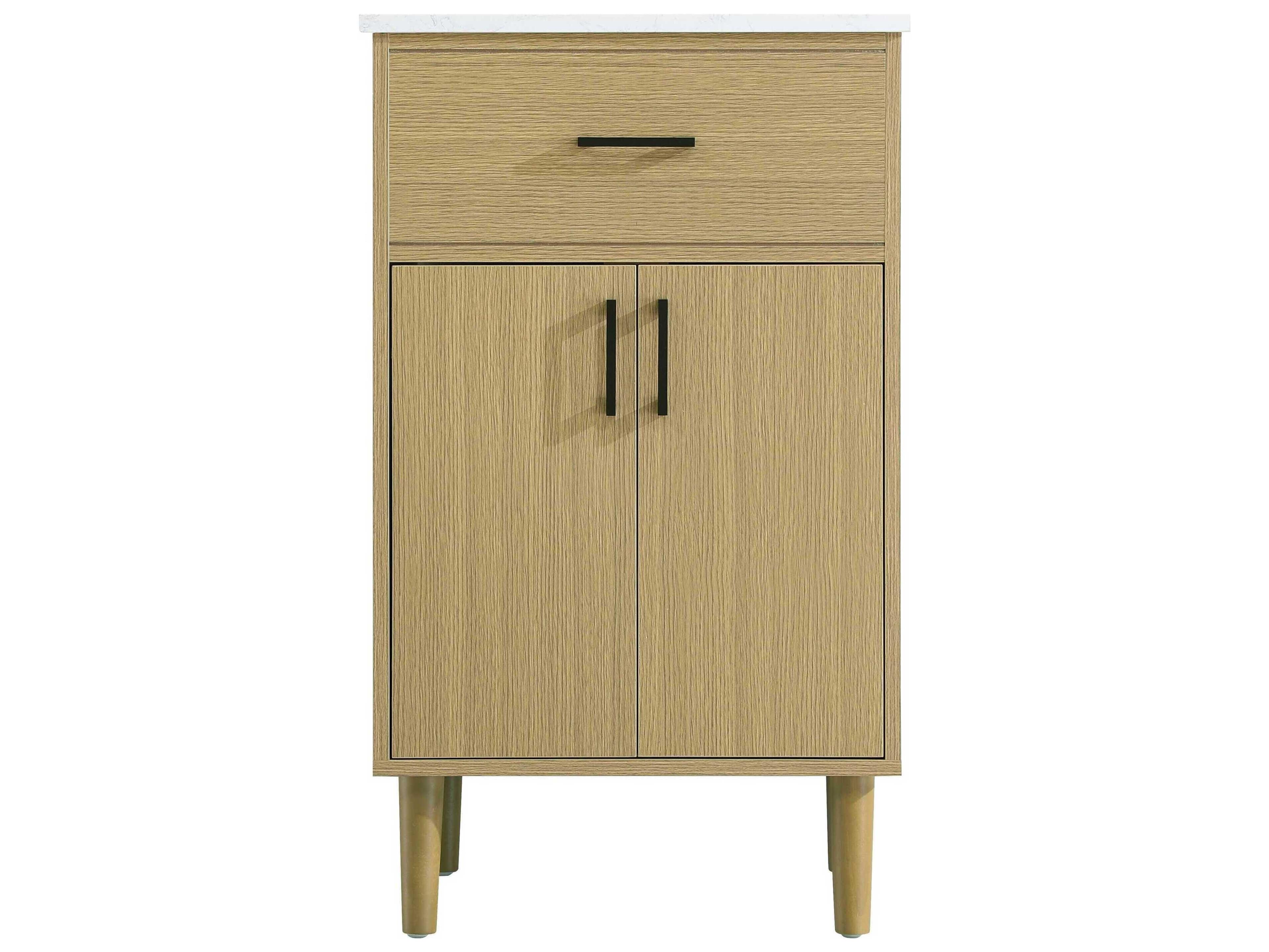 Elegant Lighting Chandler Honey Brown 20" Vanity