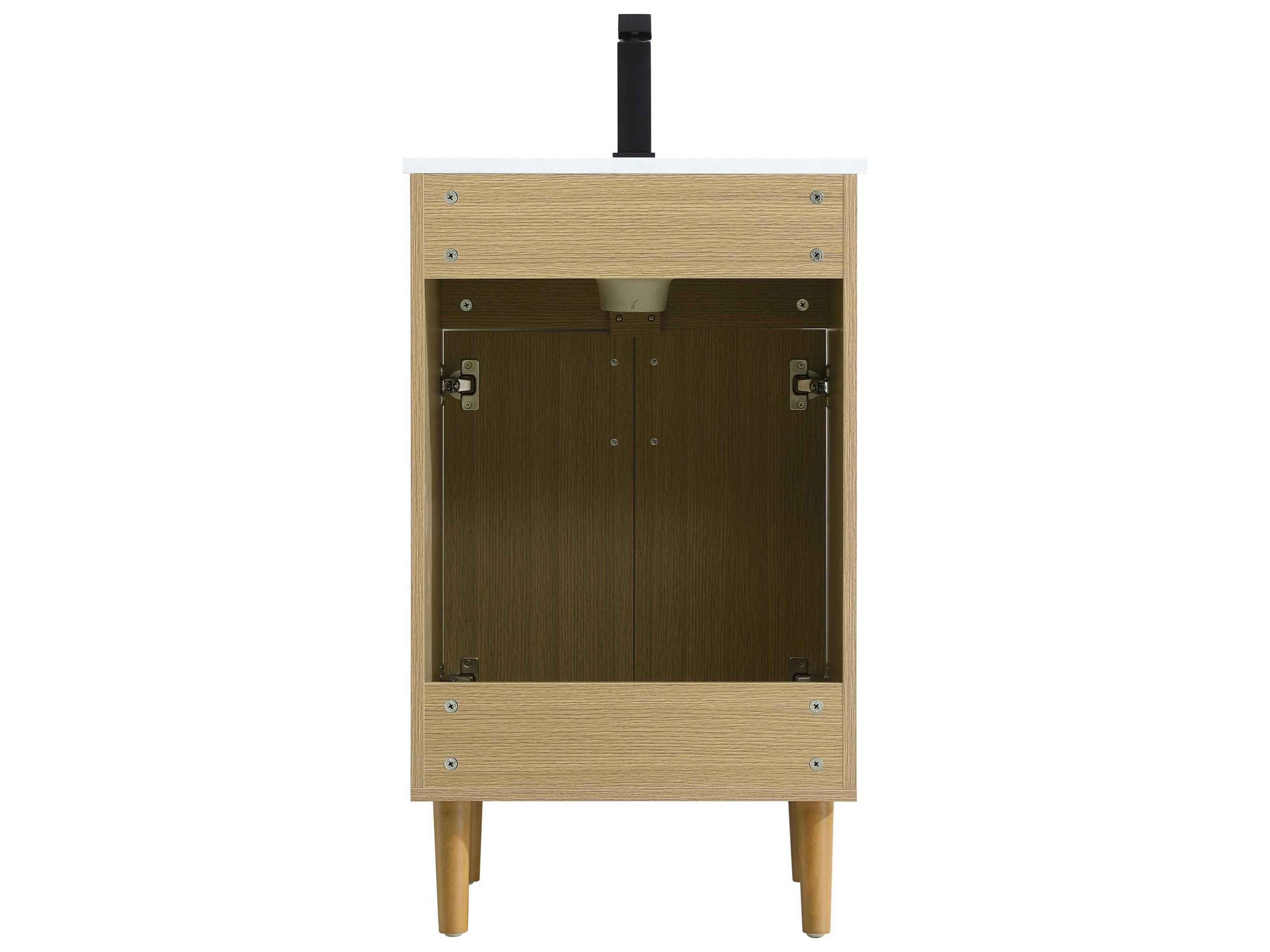 Elegant Lighting Chandler Honey Brown 20" Vanity