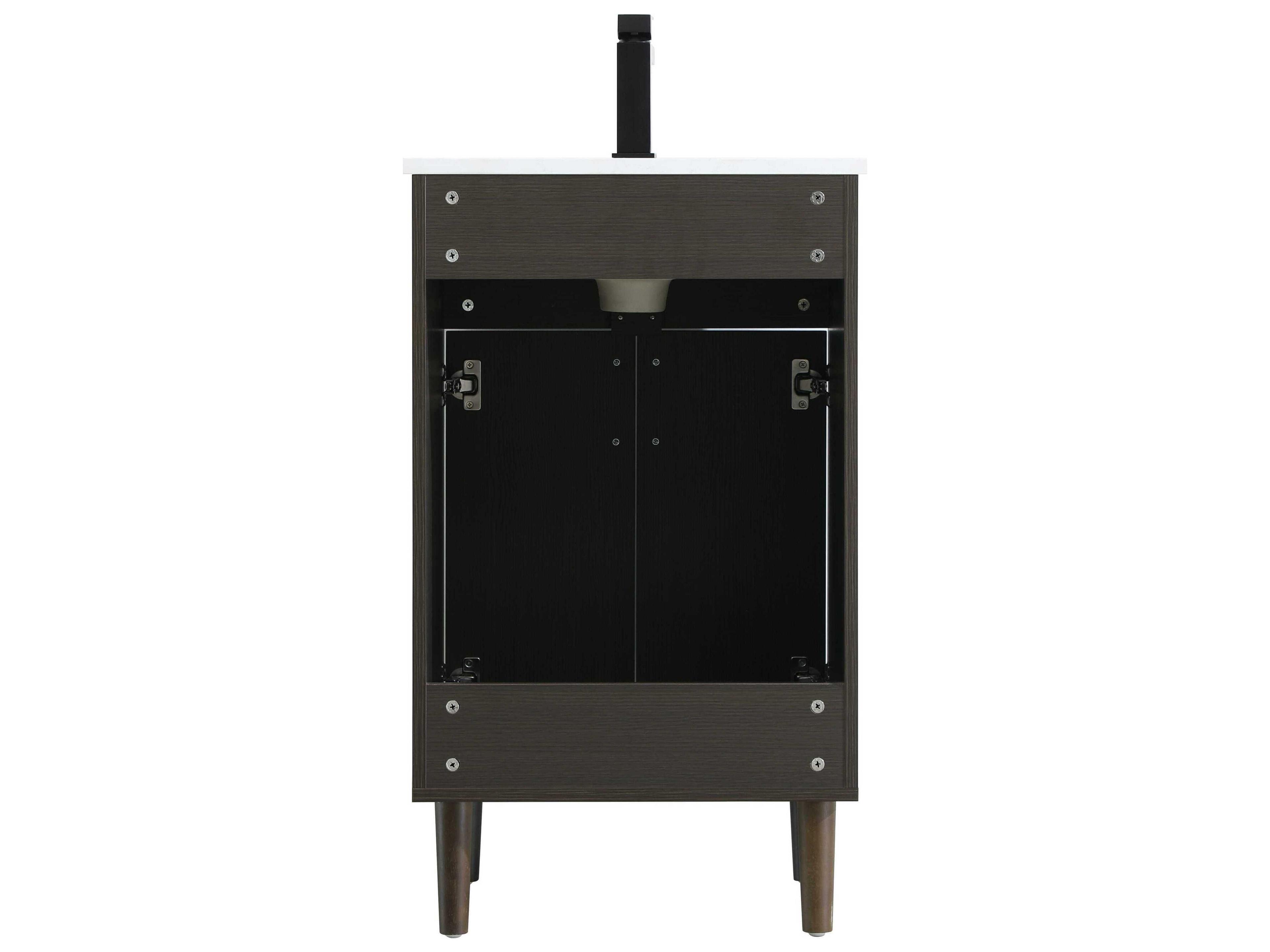 Elegant Lighting Chandler Mocha Brown 20" Vanity