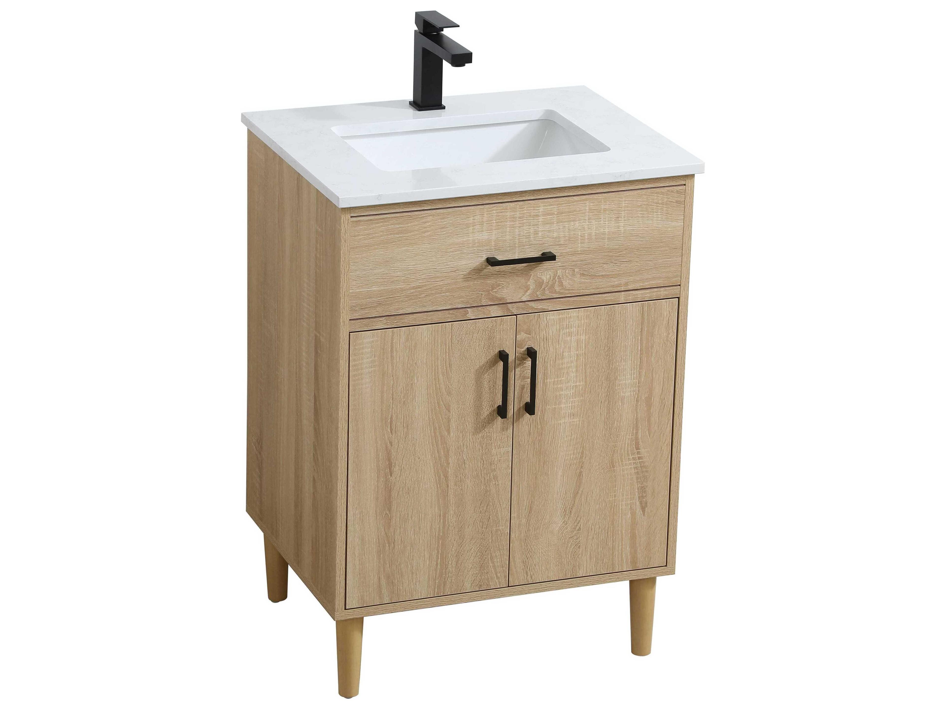 Elegant Lighting Chandler Mango Wood 24" Vanity