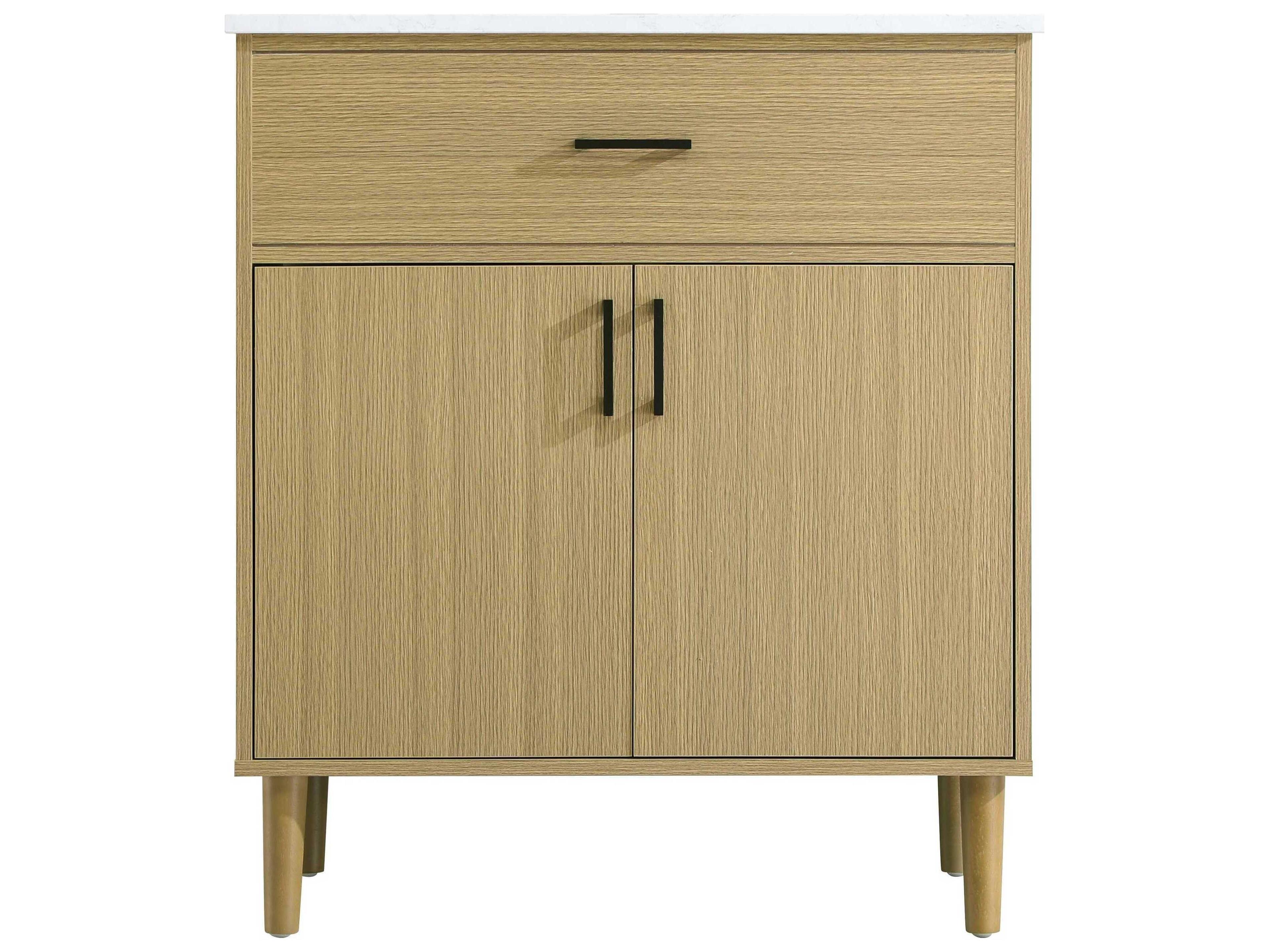 Elegant Lighting Chandler Honey Brown 30" Vanity