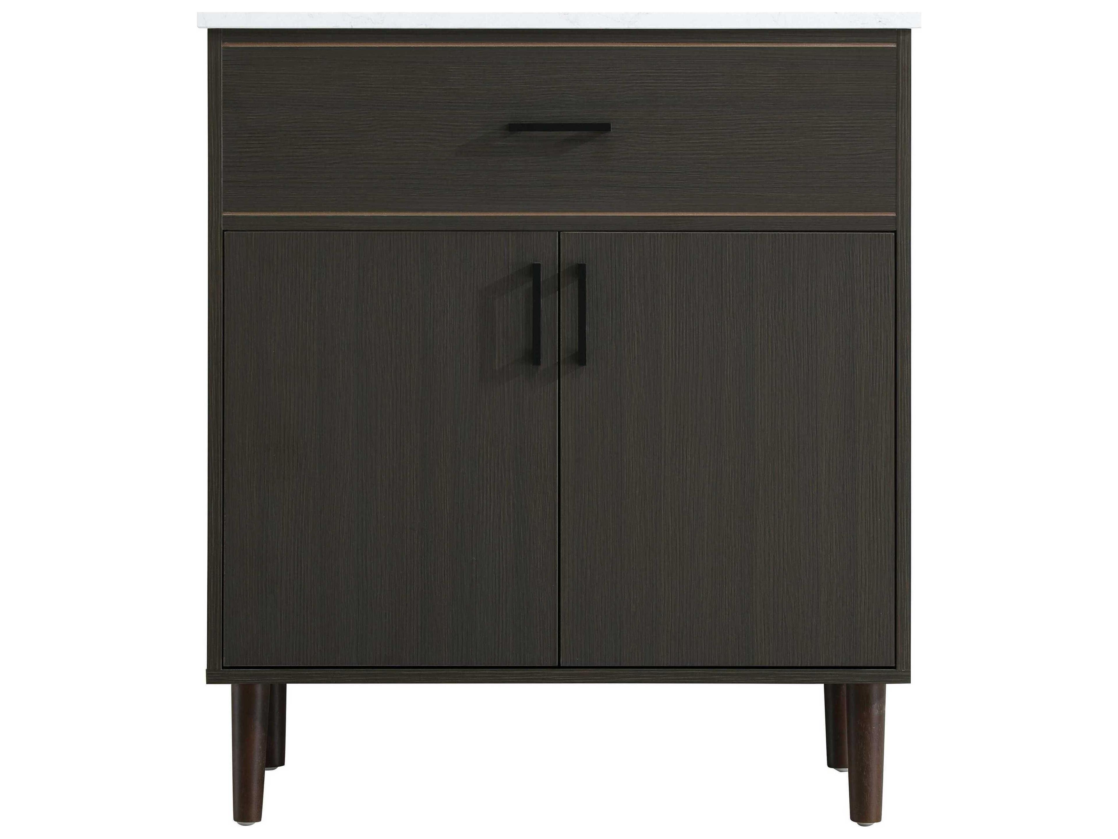 Elegant Lighting Chandler Mocha Brown 30" Vanity