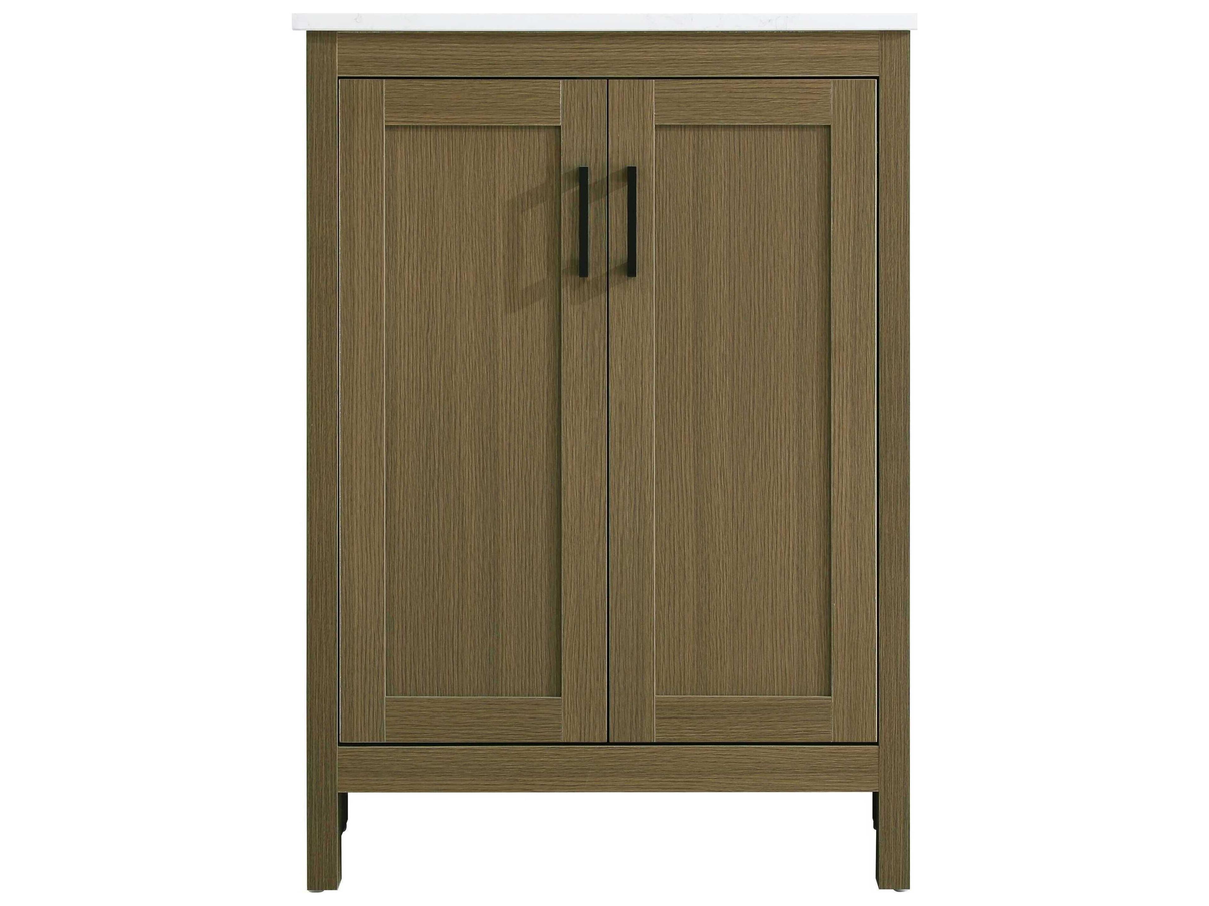 Elegant Lighting Finnley Chestnut Brown 24" Vanity