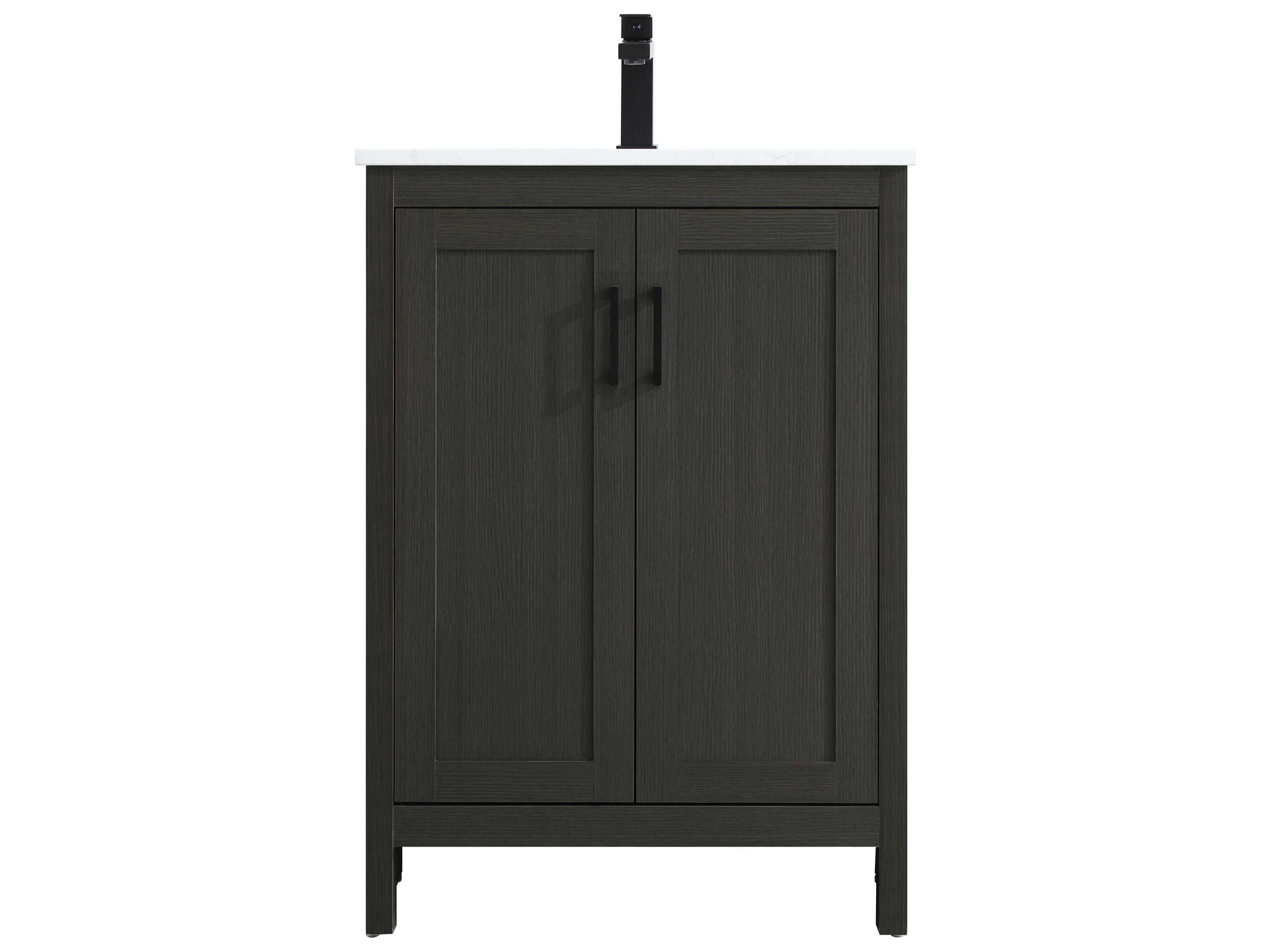 Finnley Mocha Brown 24" Vanity