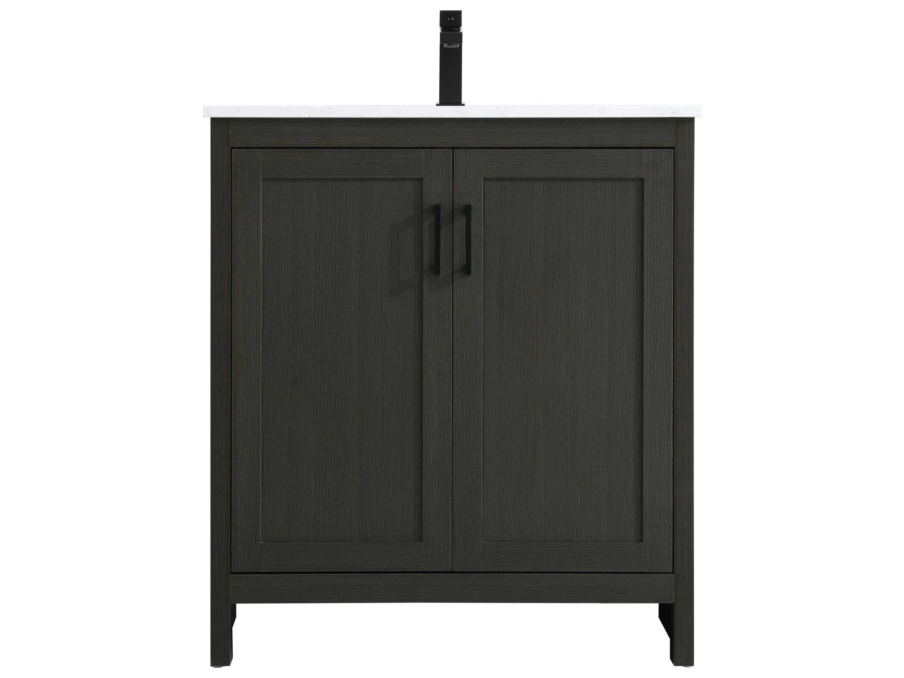 Finnley Mocha Brown 30" Vanity