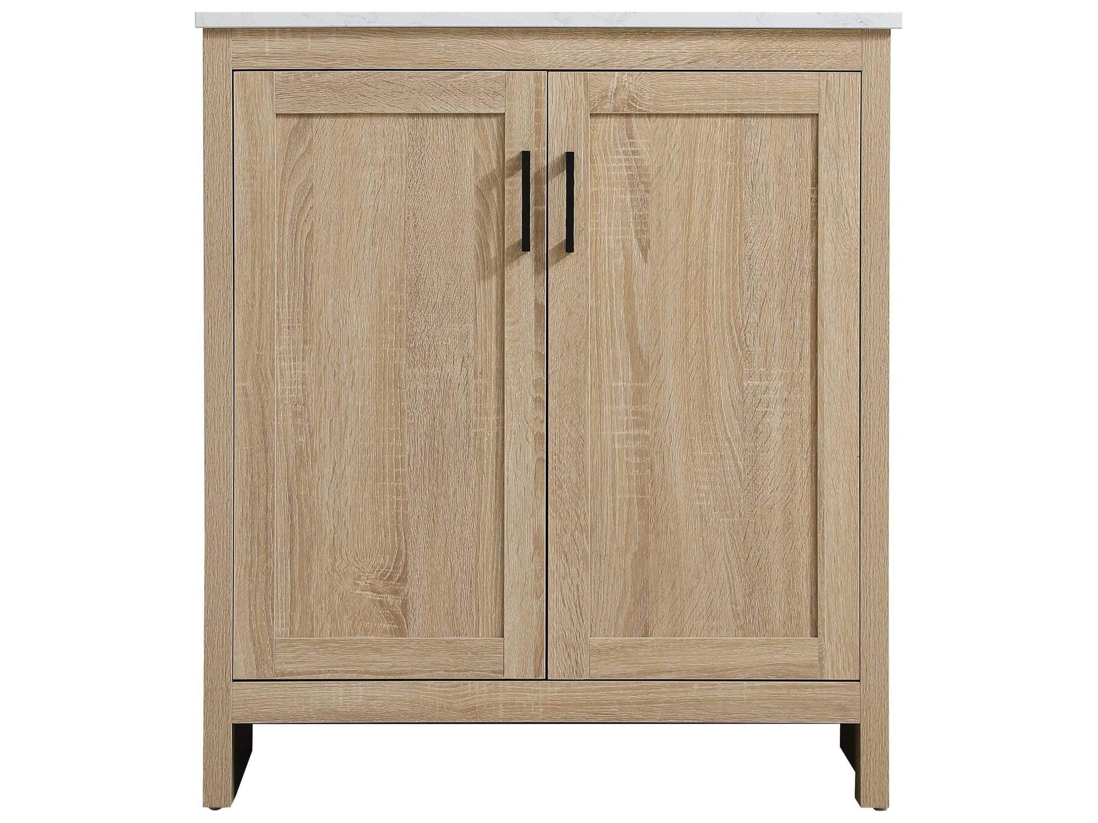 Elegant Lighting Finnley Mango Wood 30" Vanity