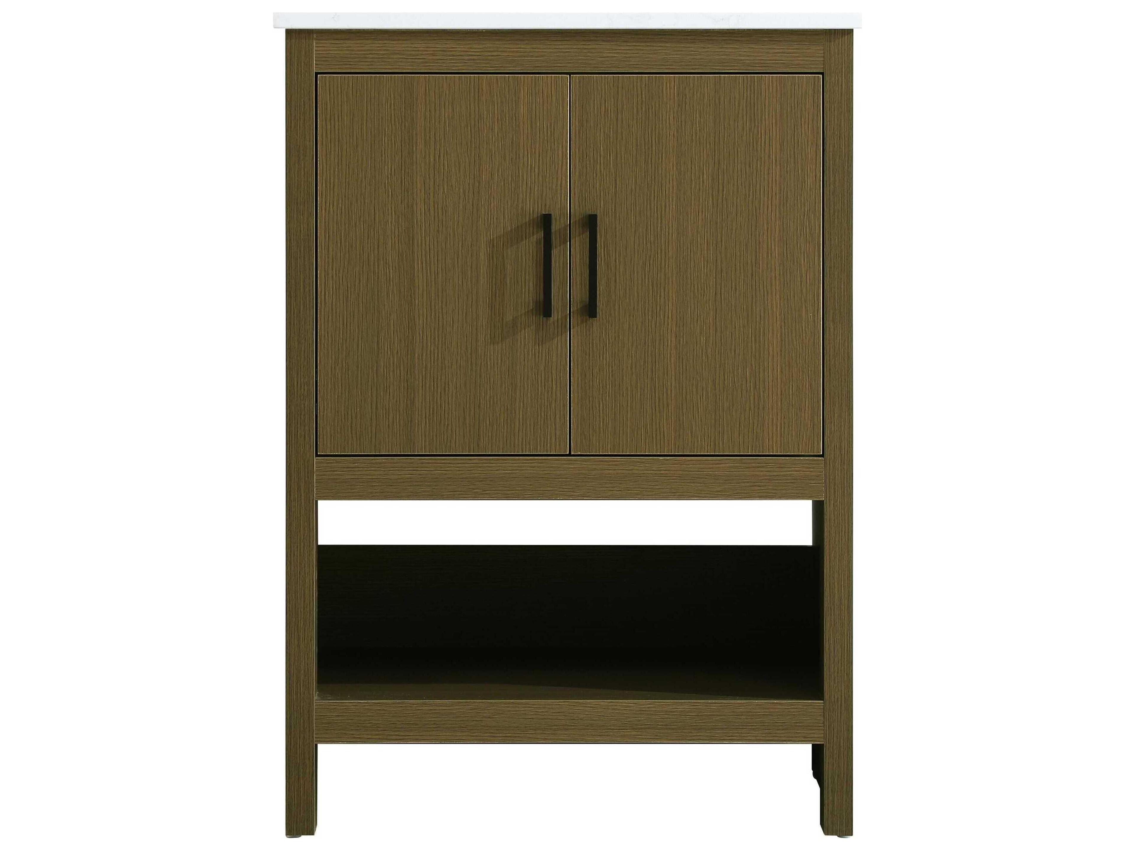 Elegant Lighting Ira Chestnut Brown 24" Vanity