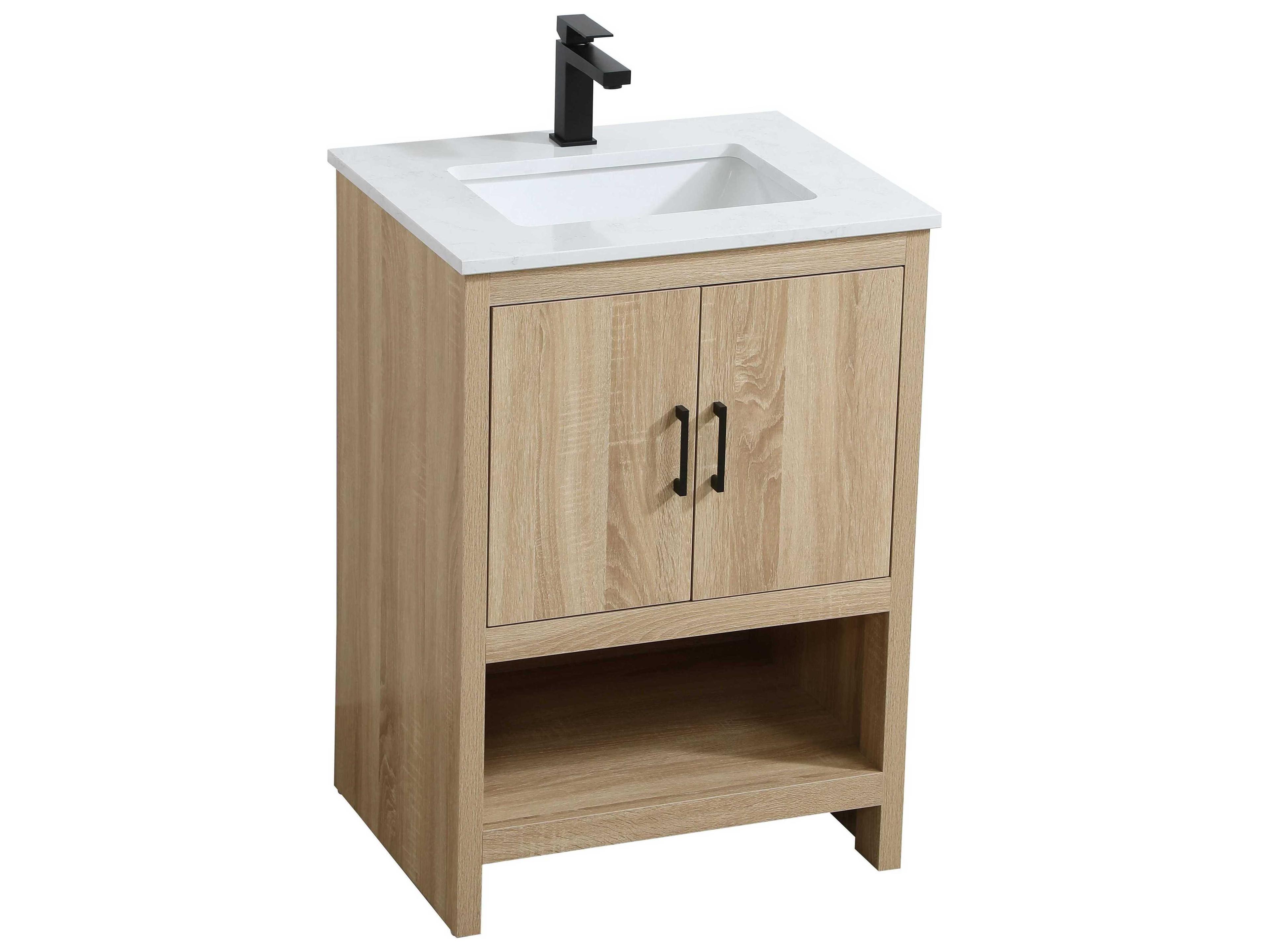 Elegant Lighting Ira Mango Wood 24" Vanity