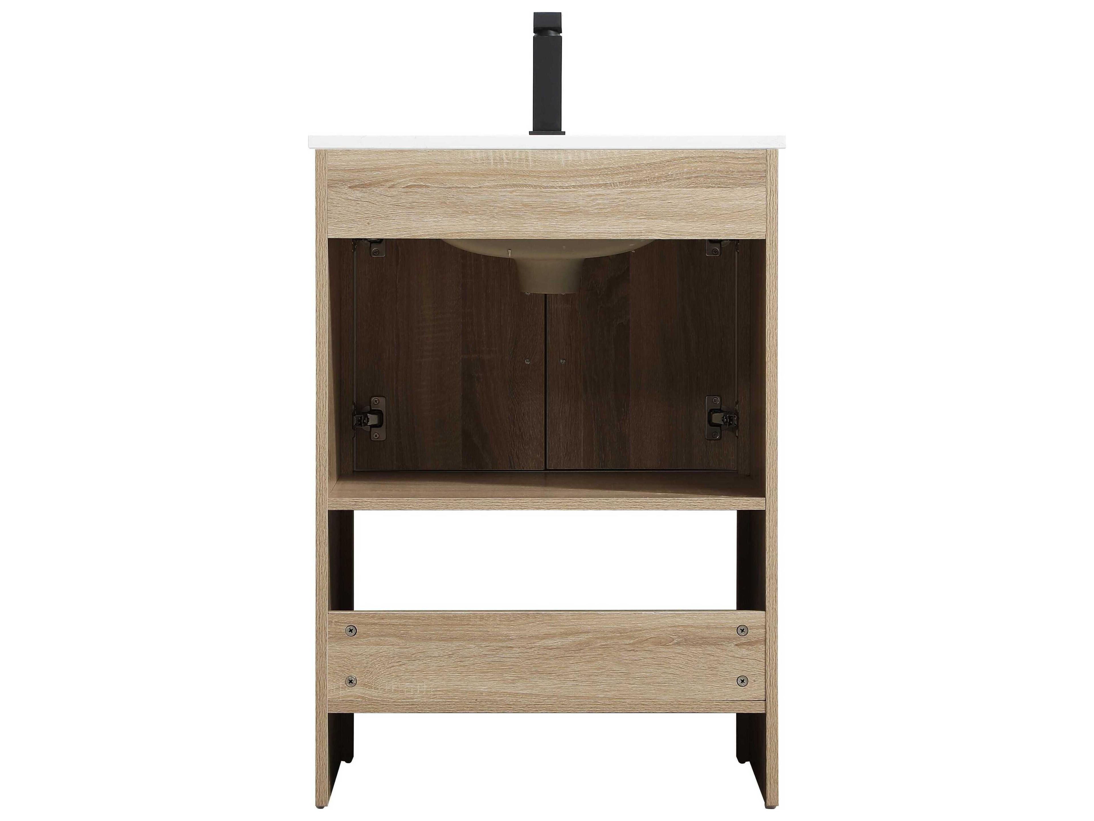 Elegant Lighting Ira Mango Wood 24" Vanity