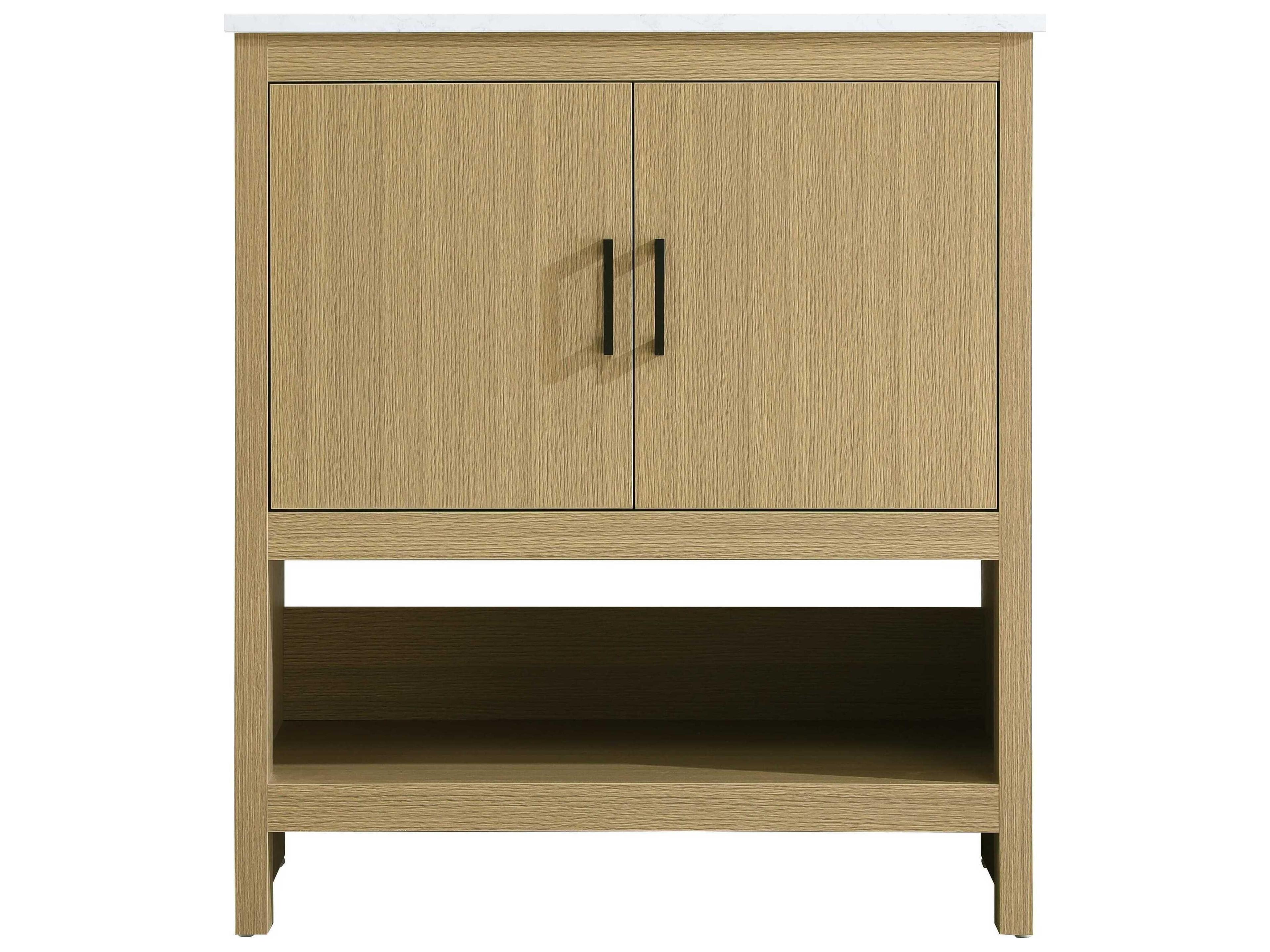 Elegant Lighting Ira Honey Brown 30" Vanity