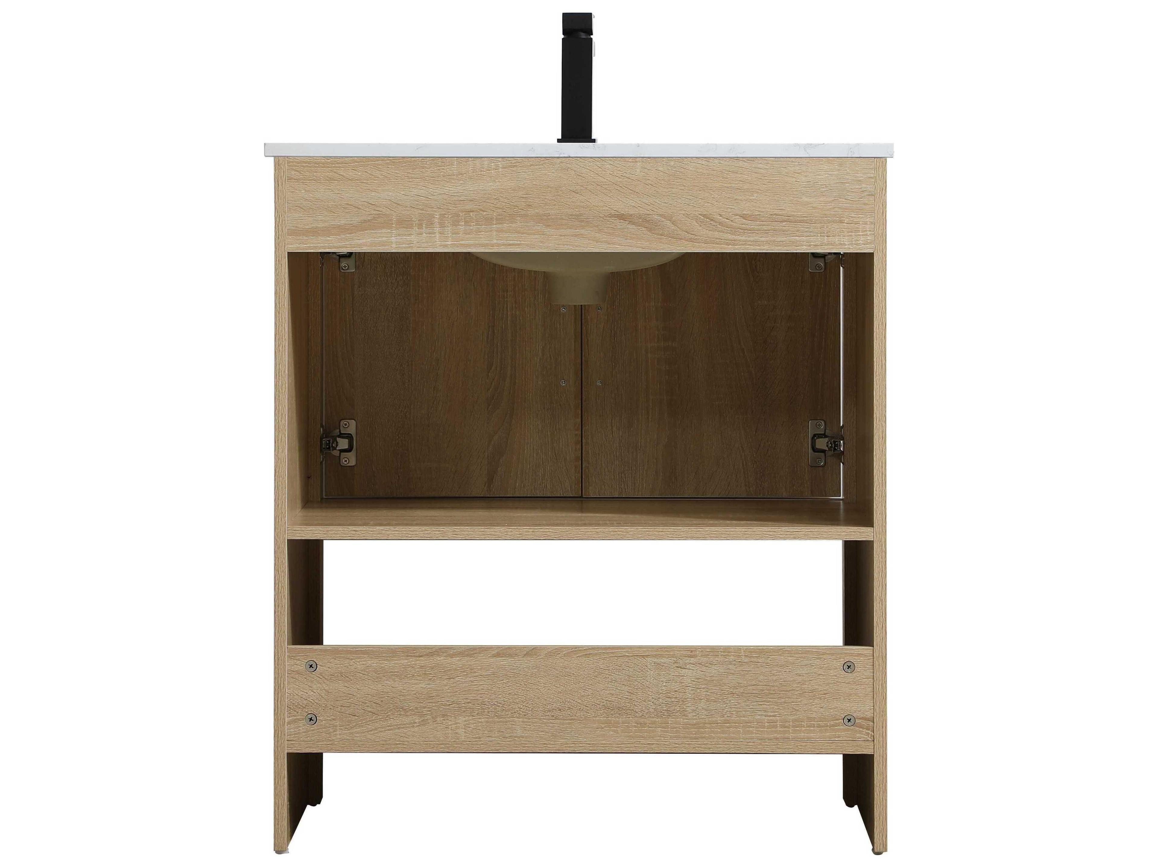 Elegant Lighting Ira Mango Wood 30" Vanity