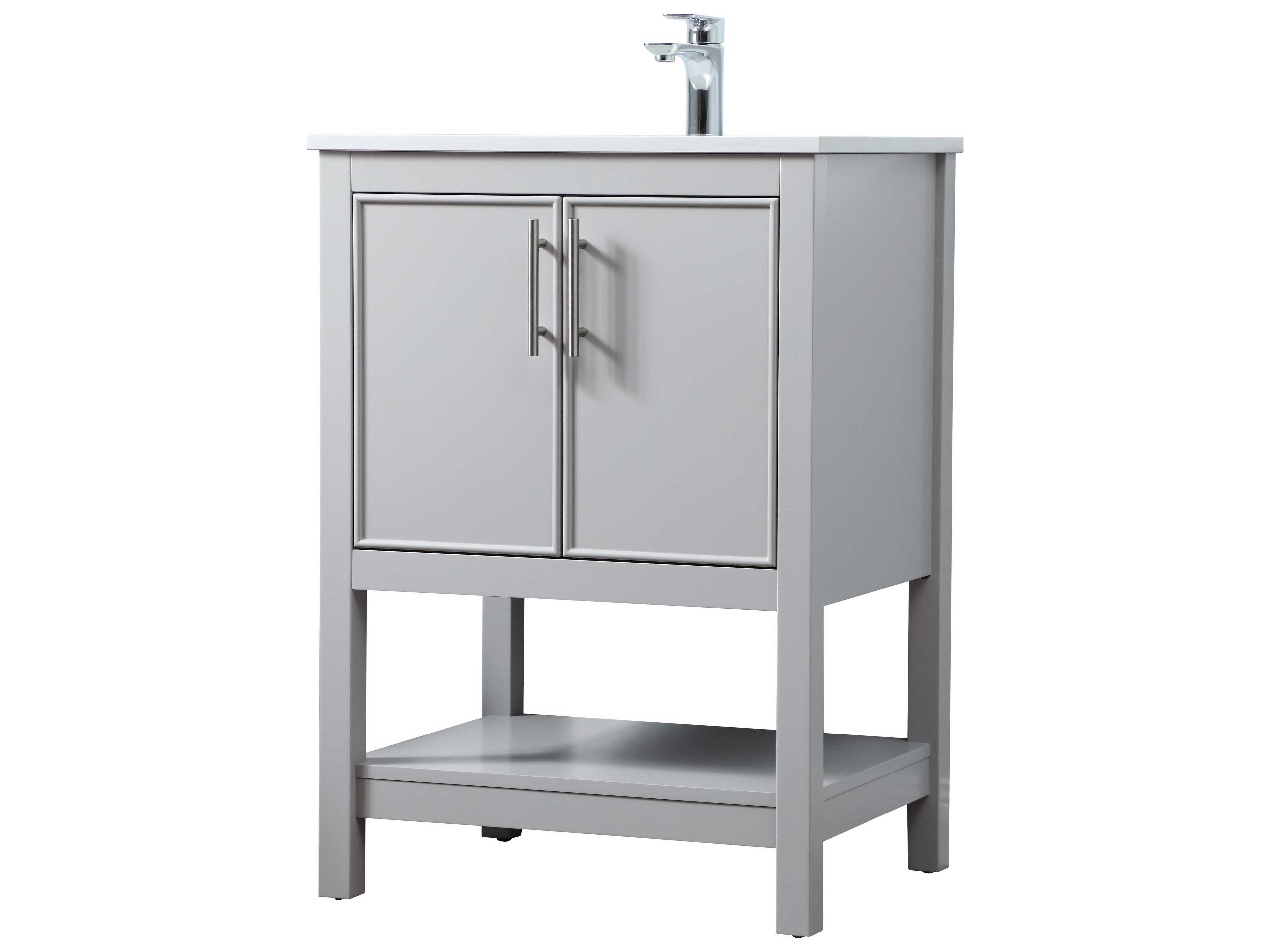 Elegant Lighting Everett Grey Vanity