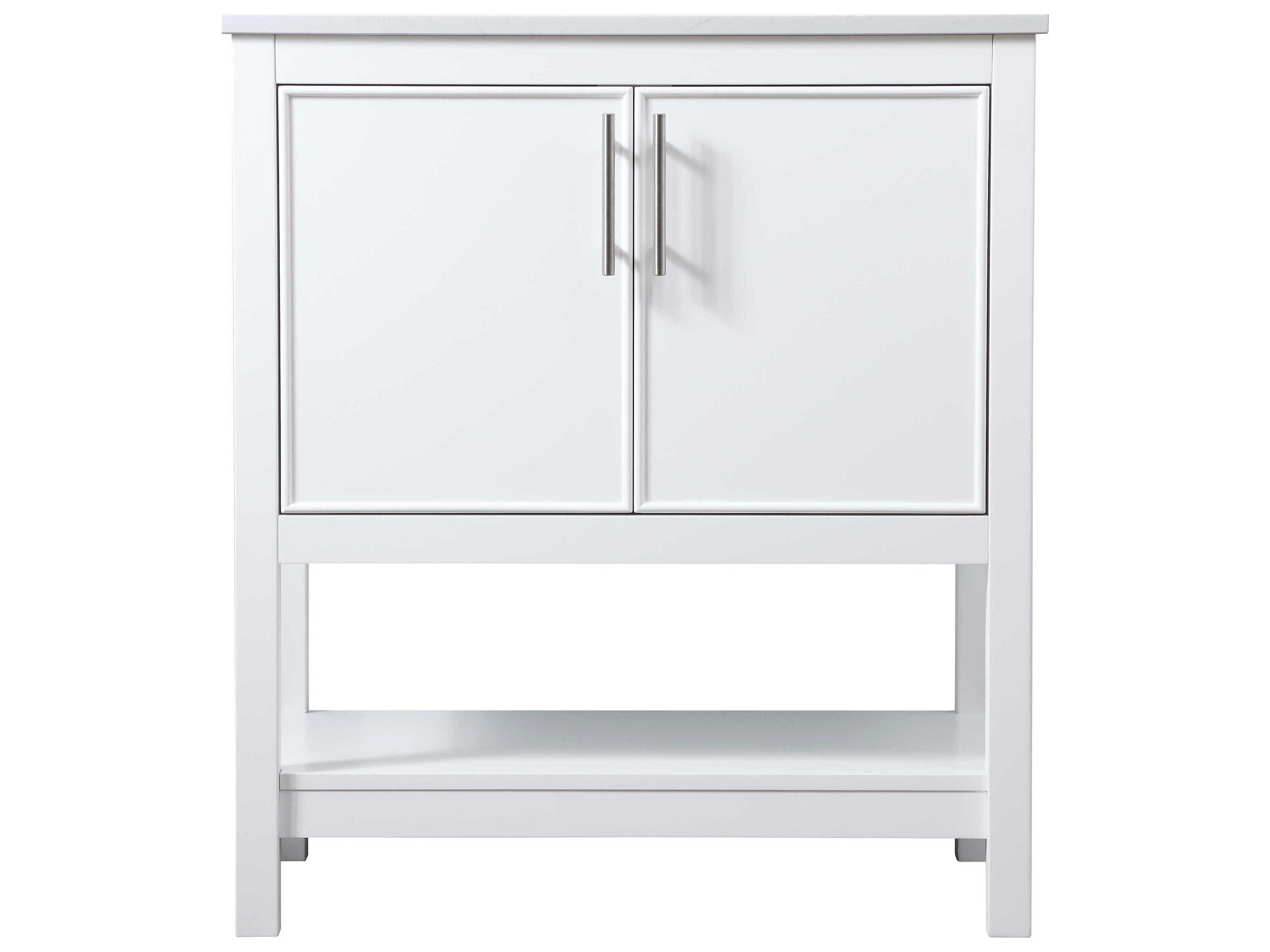 Elegant Lighting Everett White Vanity