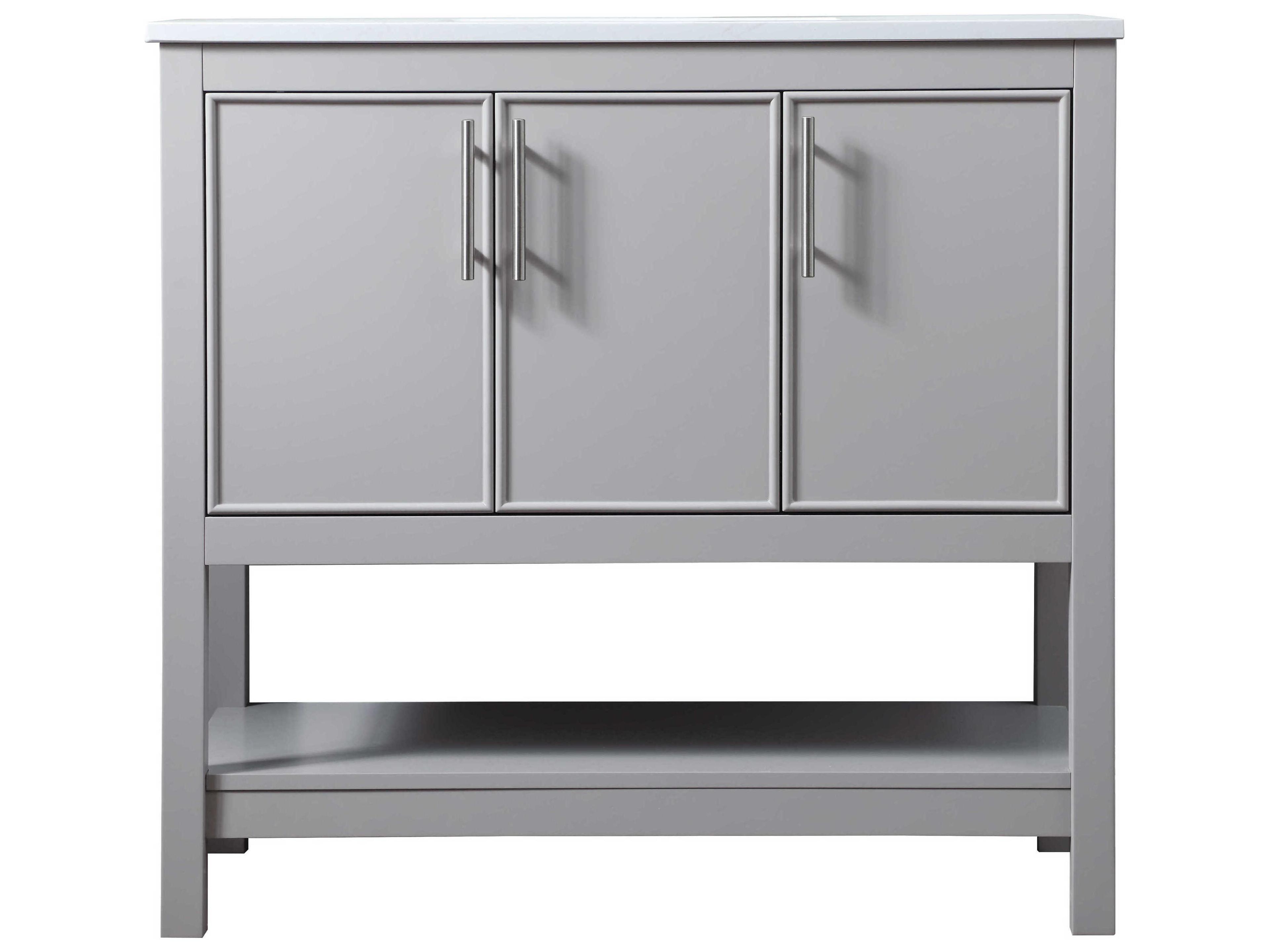 Elegant Lighting Everett Grey Vanity