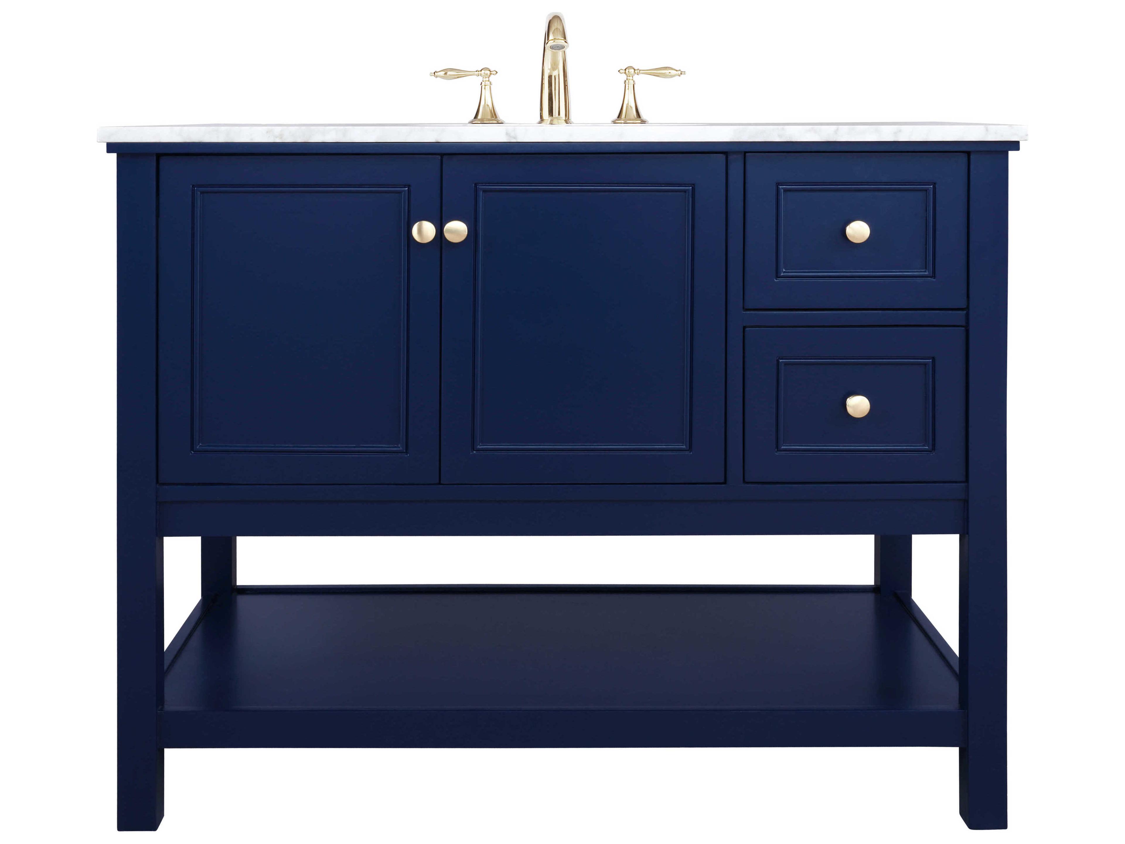 Metropolis Blue 42" Vanity