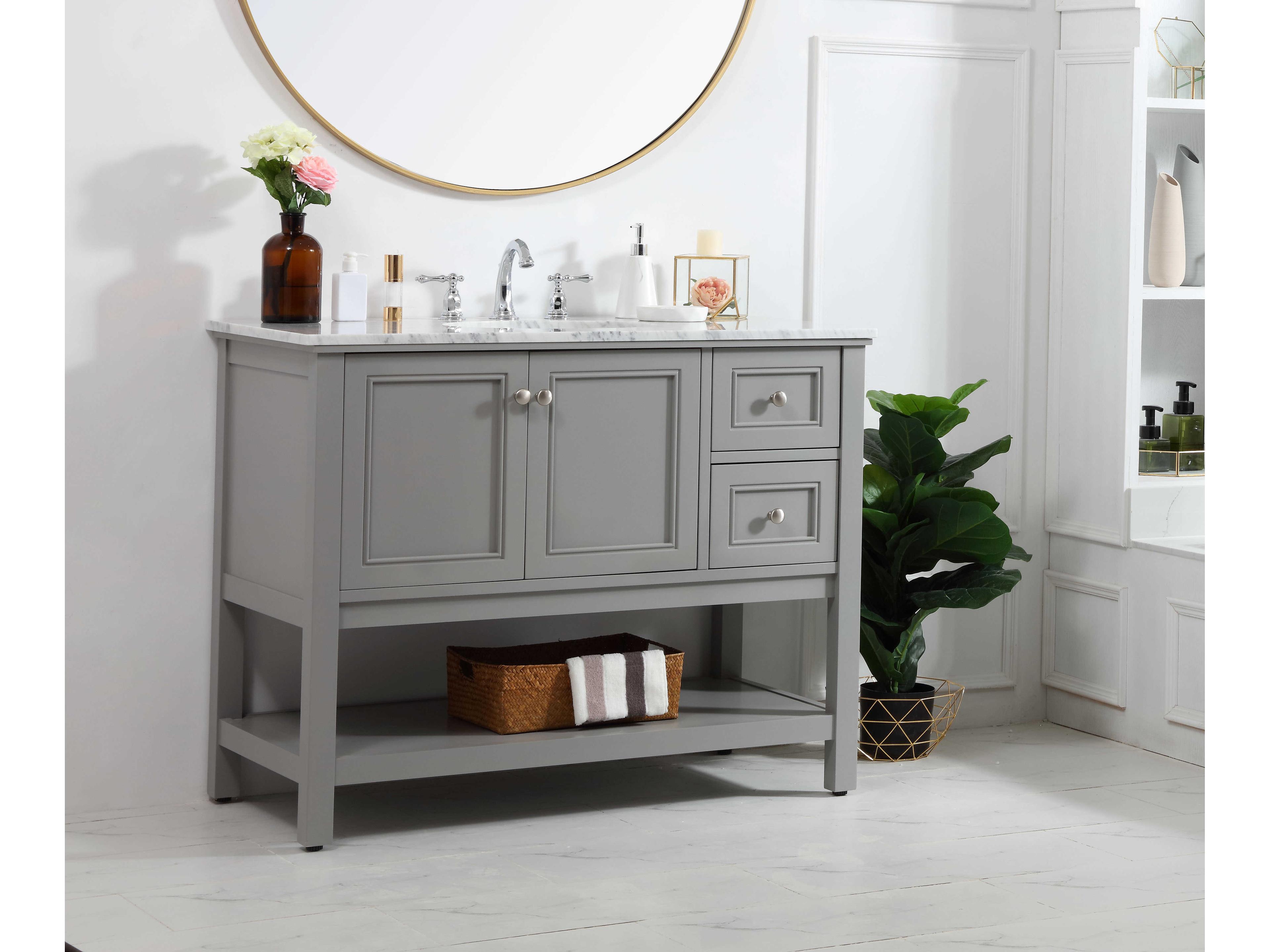 Elegant Lighting Metropolis Grey 42" Vanity