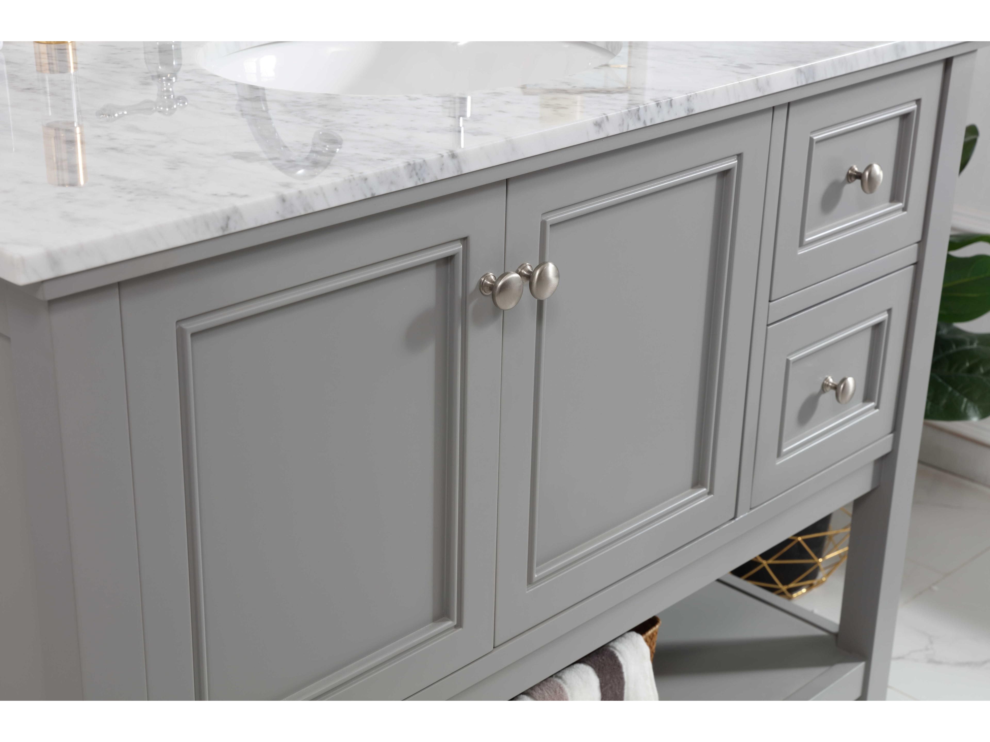 Elegant Lighting Metropolis Grey 42" Vanity