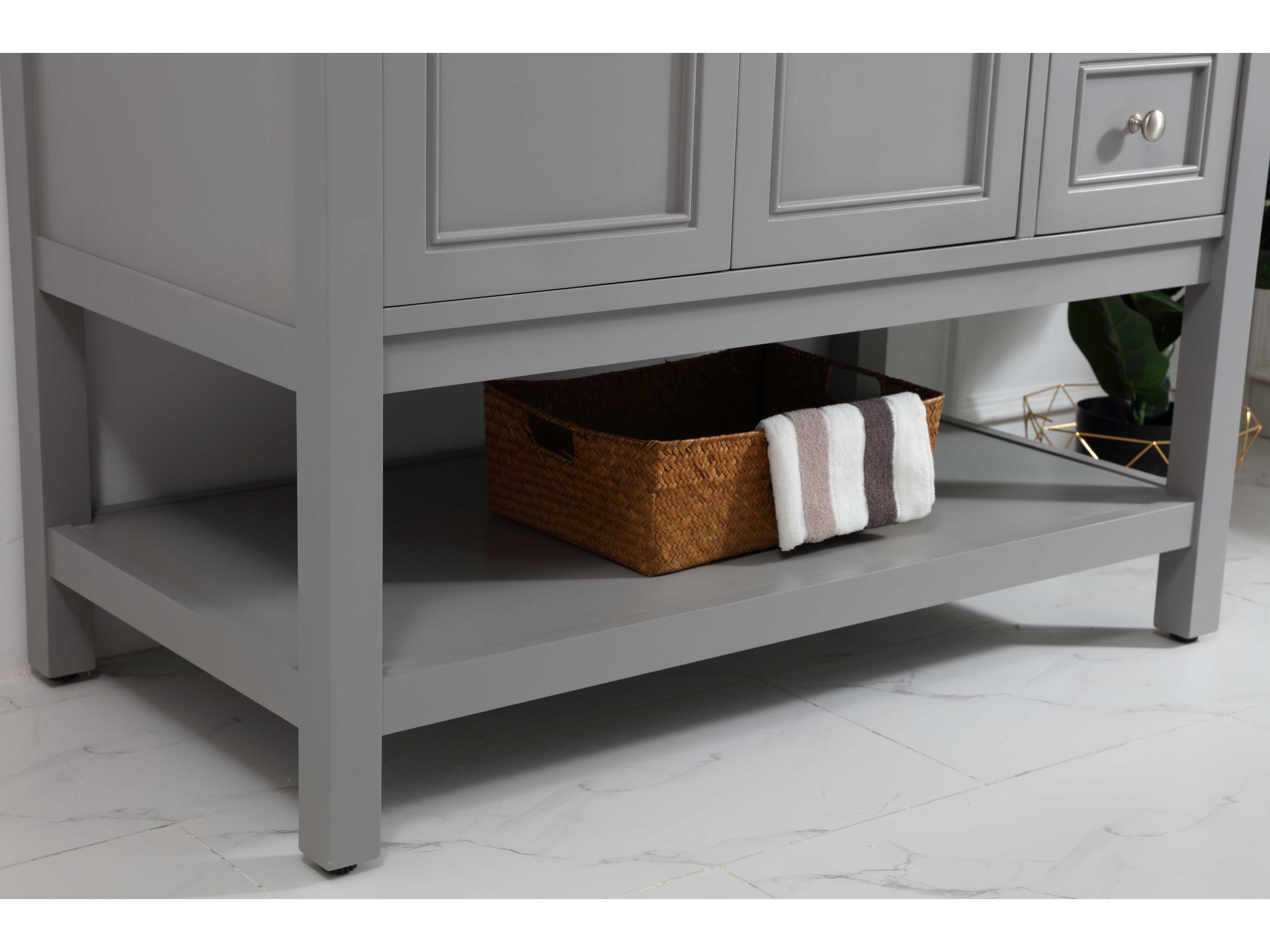 Elegant Lighting Metropolis Grey 42" Vanity