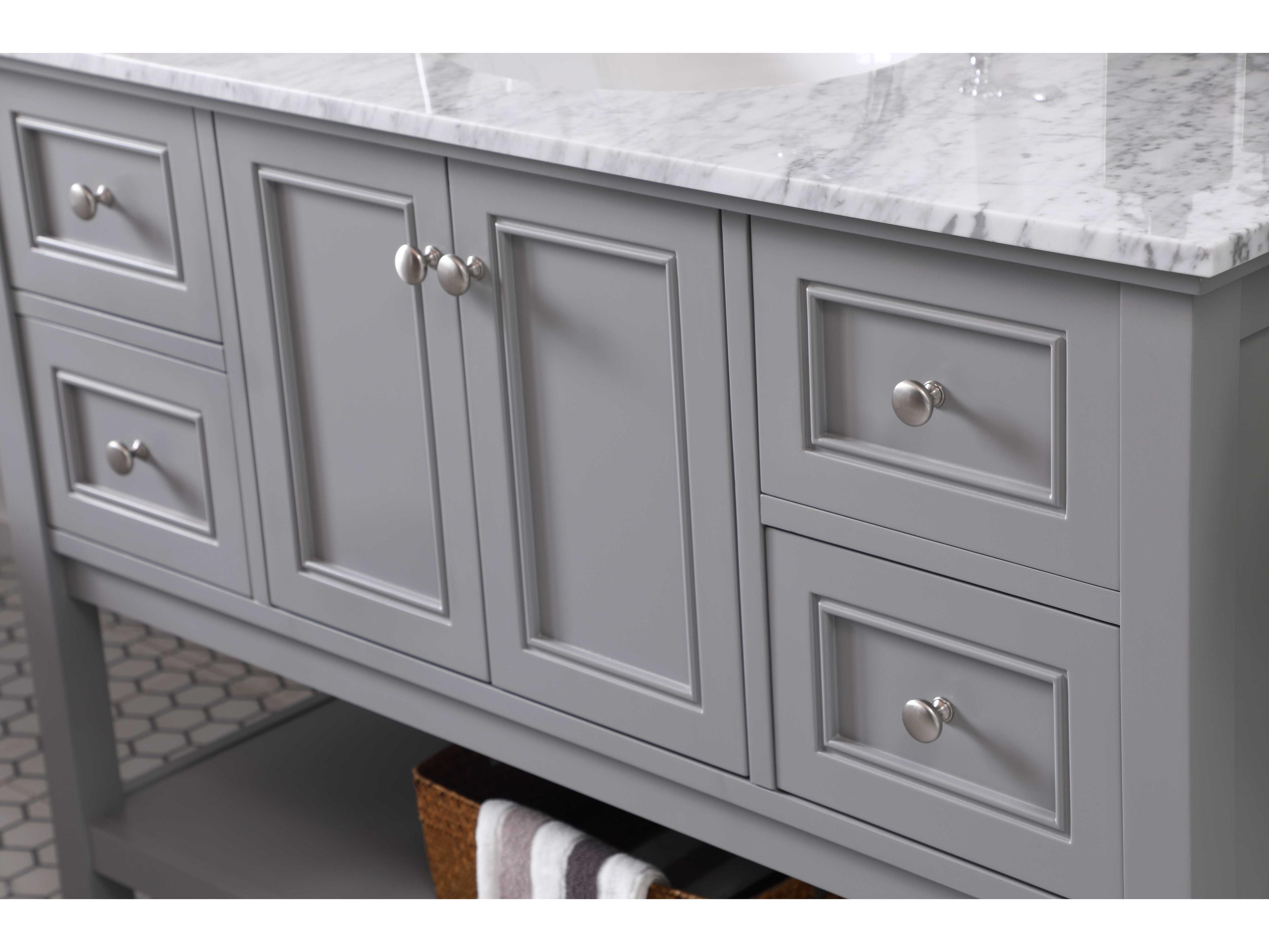 Elegant Lighting Metropolis Grey 48" Vanity