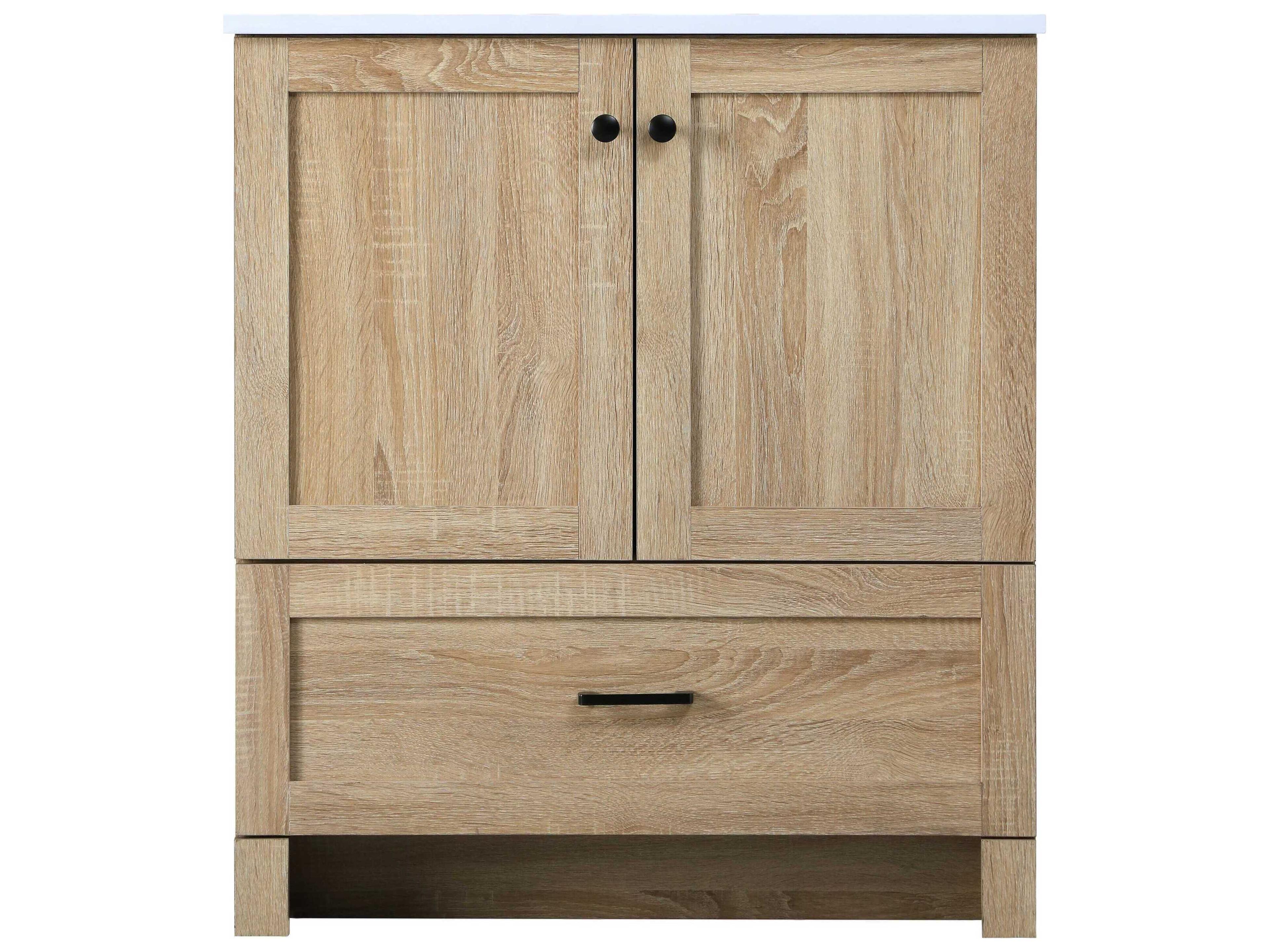 Elegant Lighting Soma 30" Mango Wood Vanity