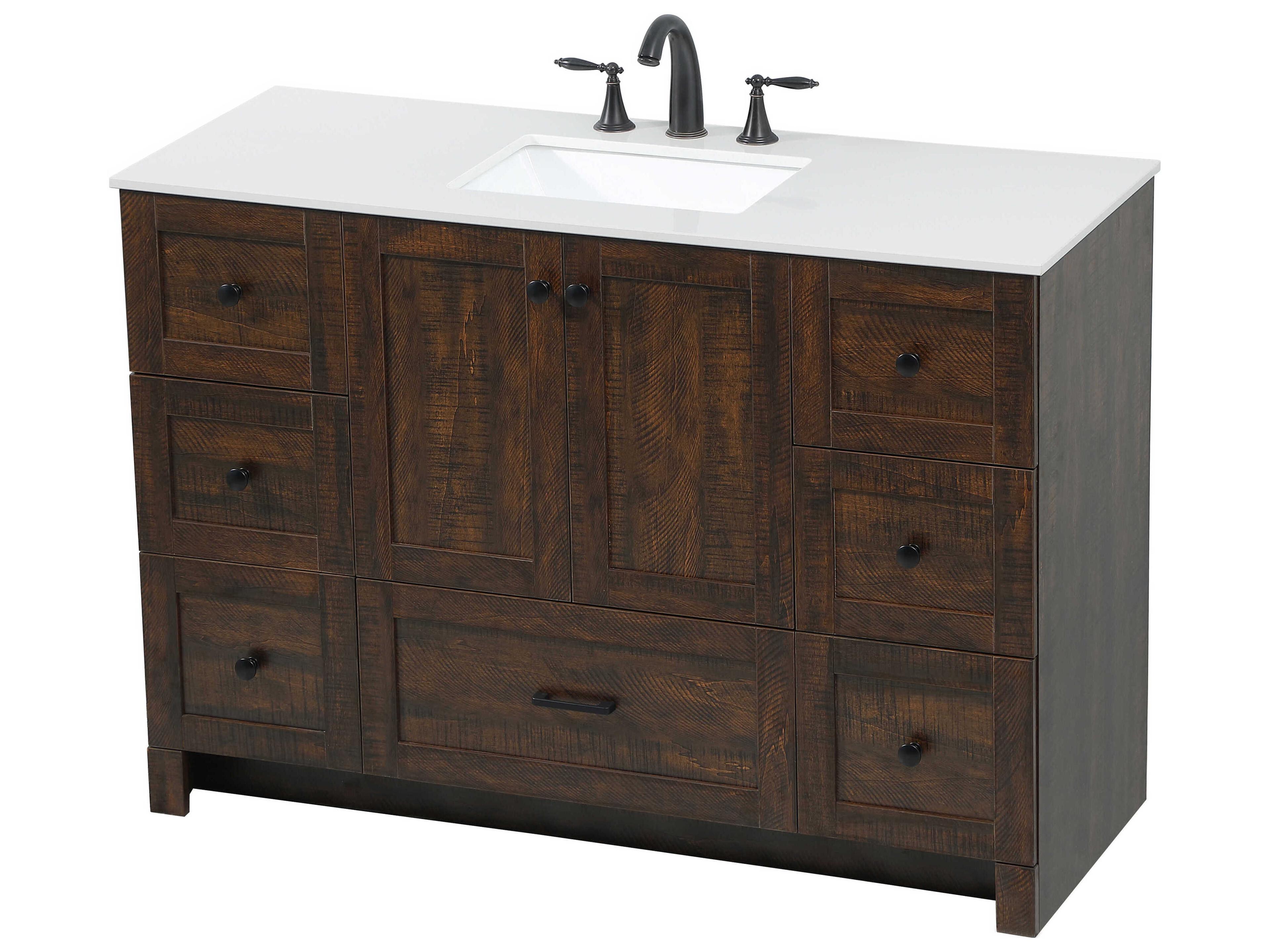 Elegant Lighting Soma Expresso 48" Vanity