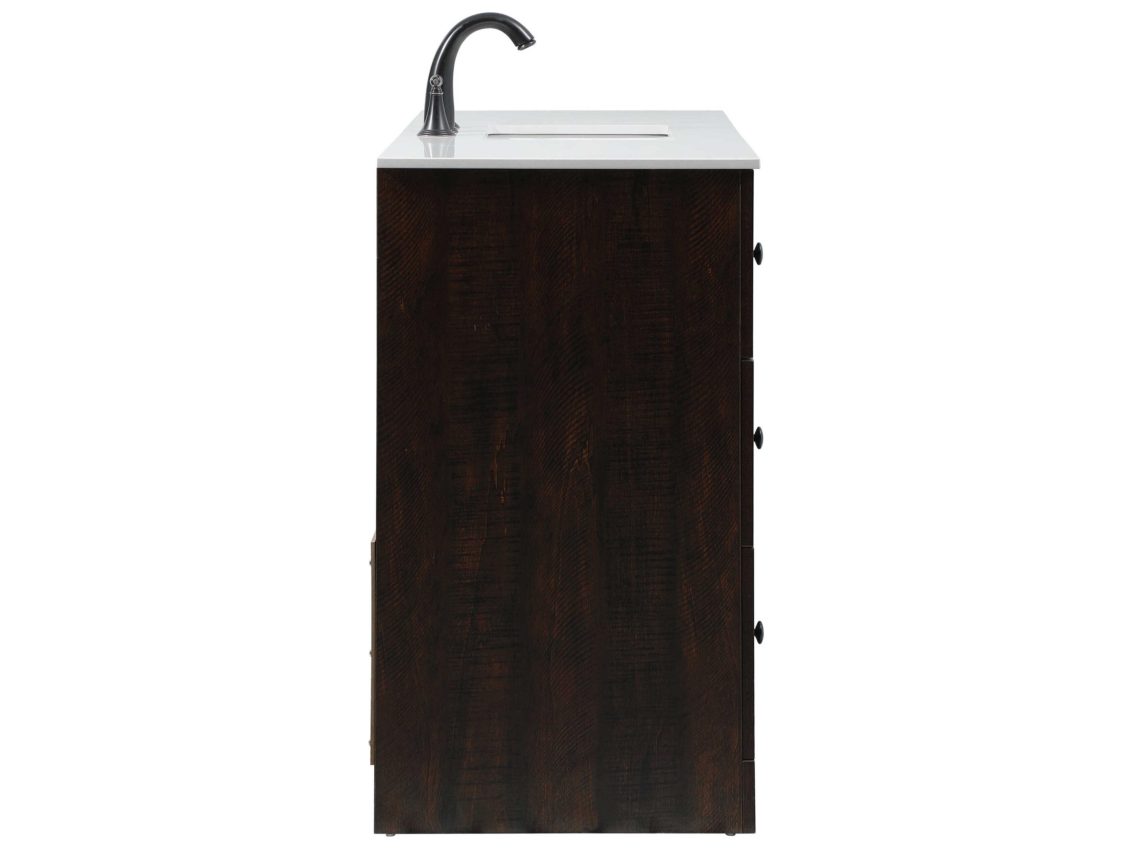 Elegant Lighting Soma Expresso 48" Vanity