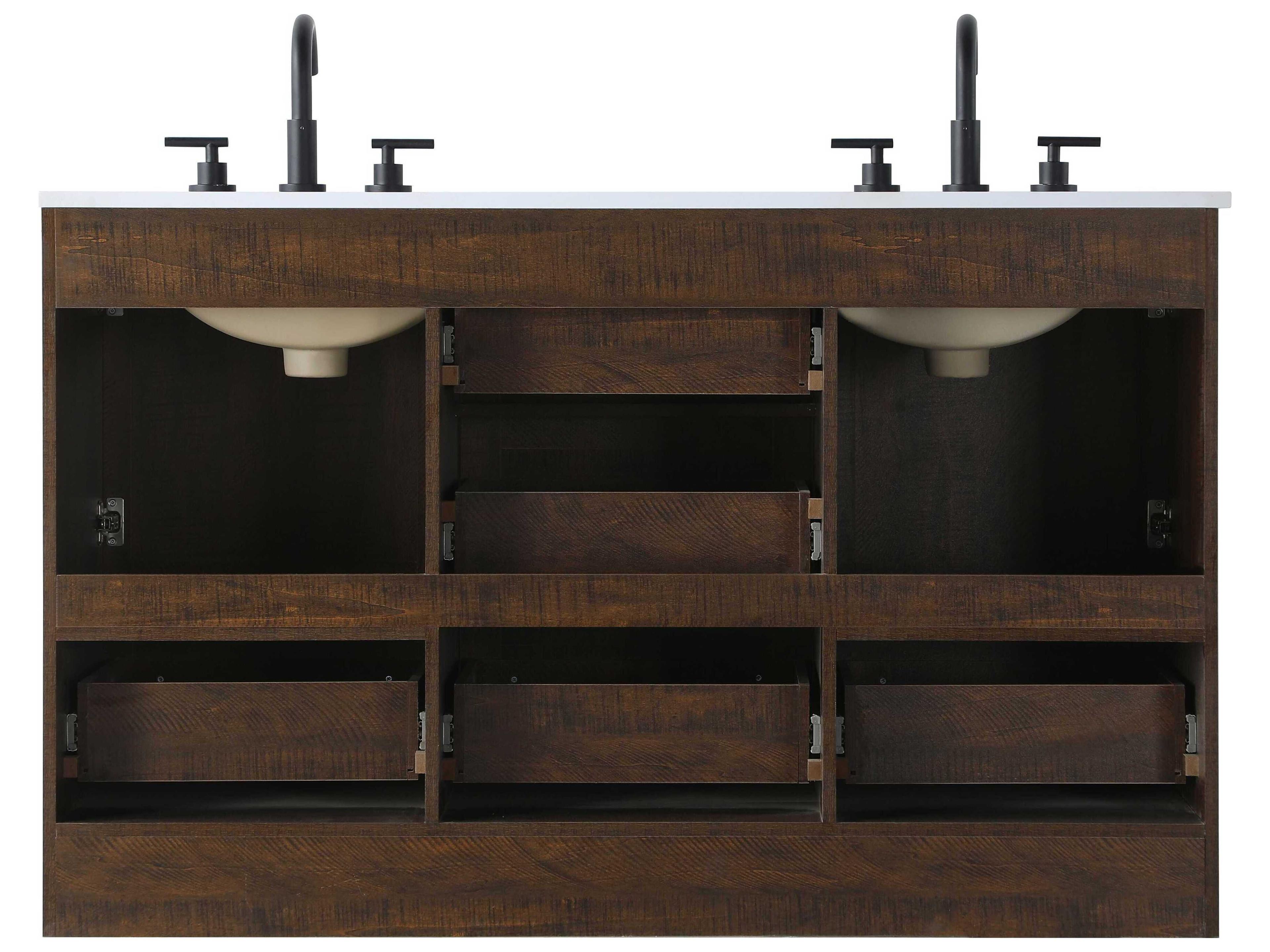 Elegant Lighting Soma Expresso Vanity