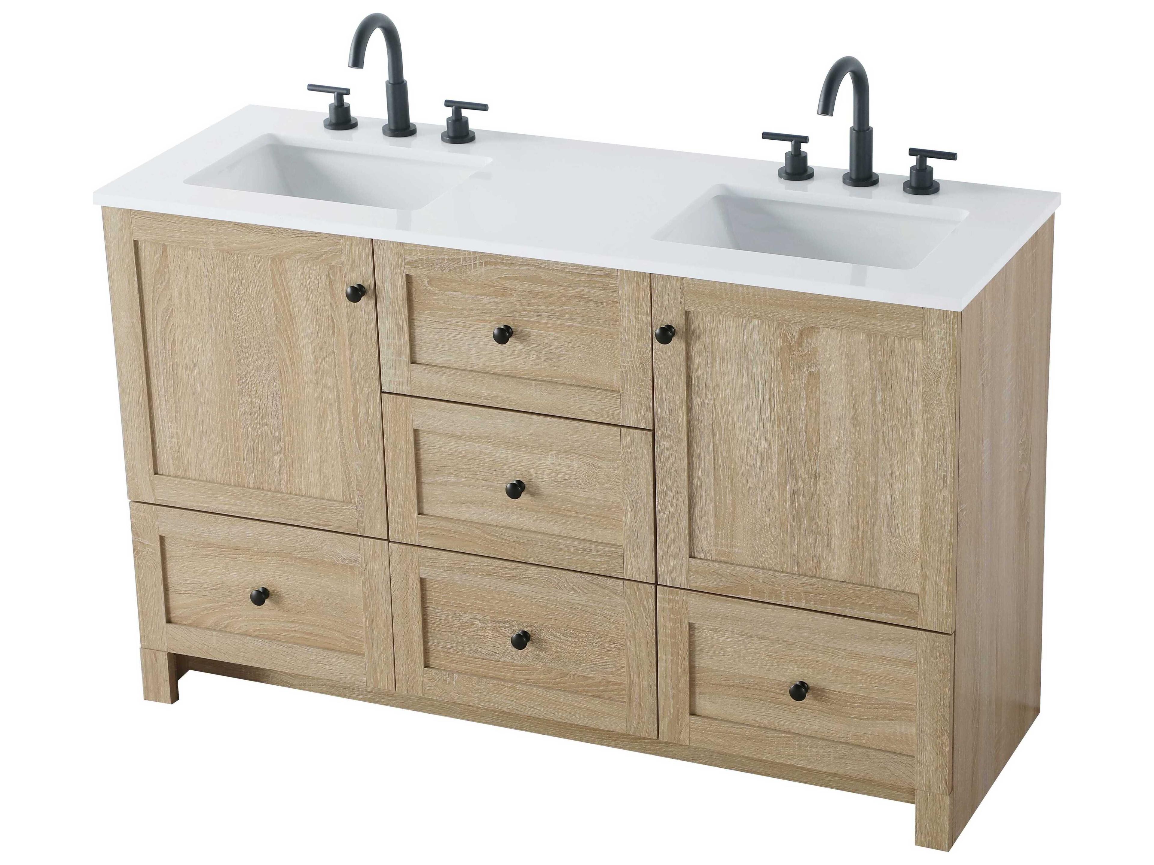 Elegant Lighting Soma Mango Wood Vanity