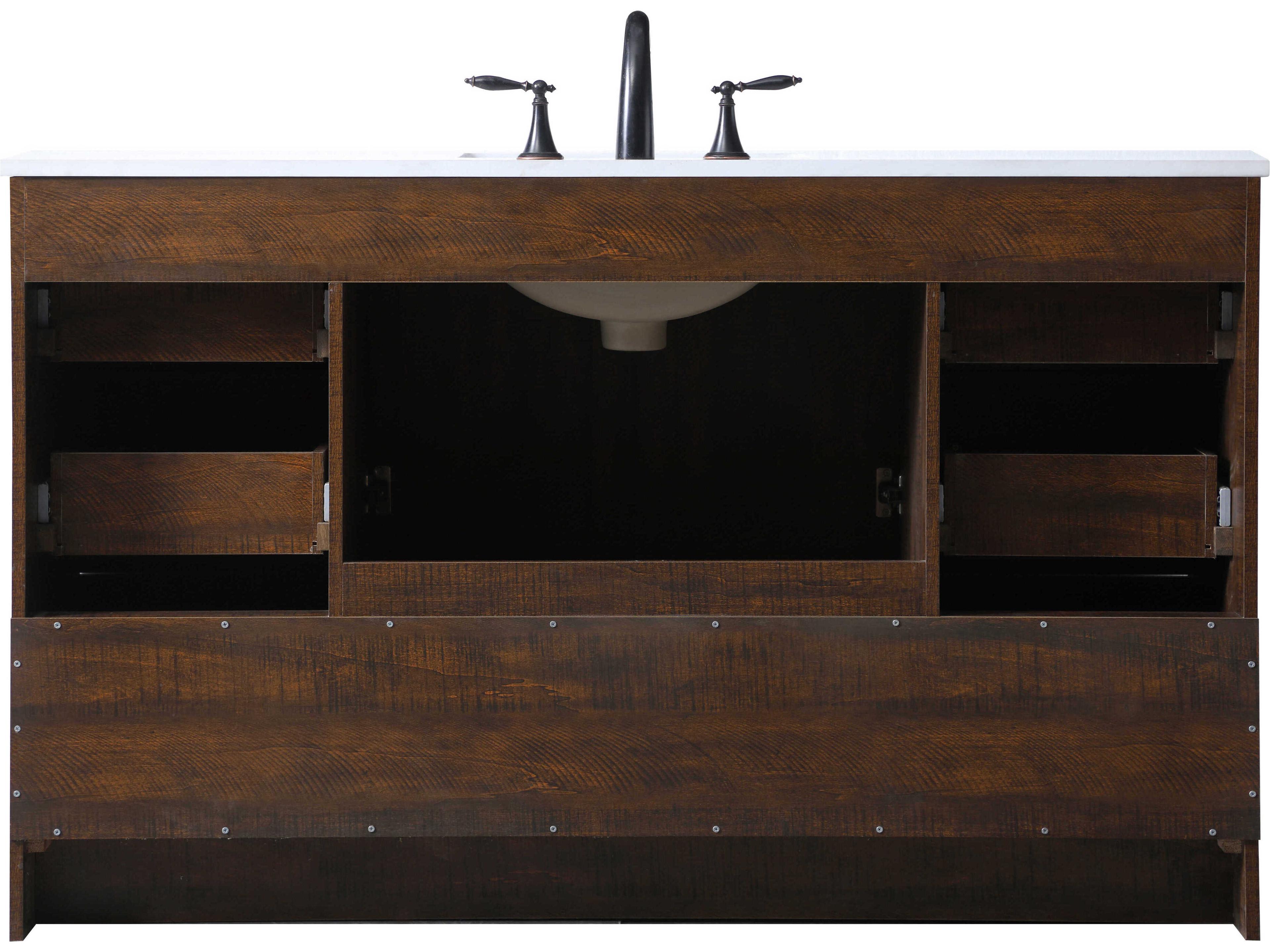 Elegant Lighting Soma Expresso Vanity