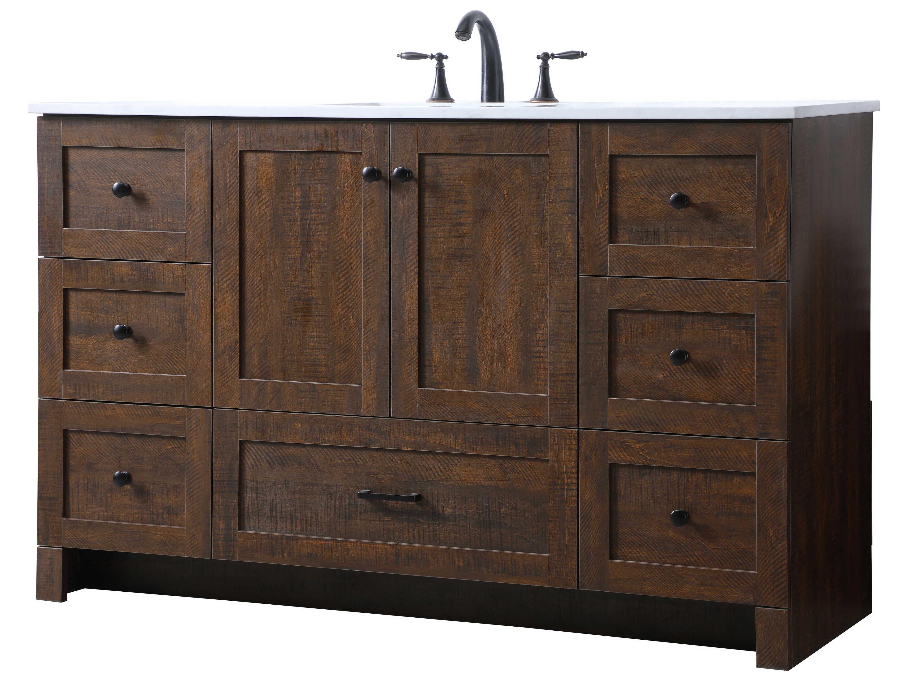 Elegant Lighting Soma Expresso Vanity