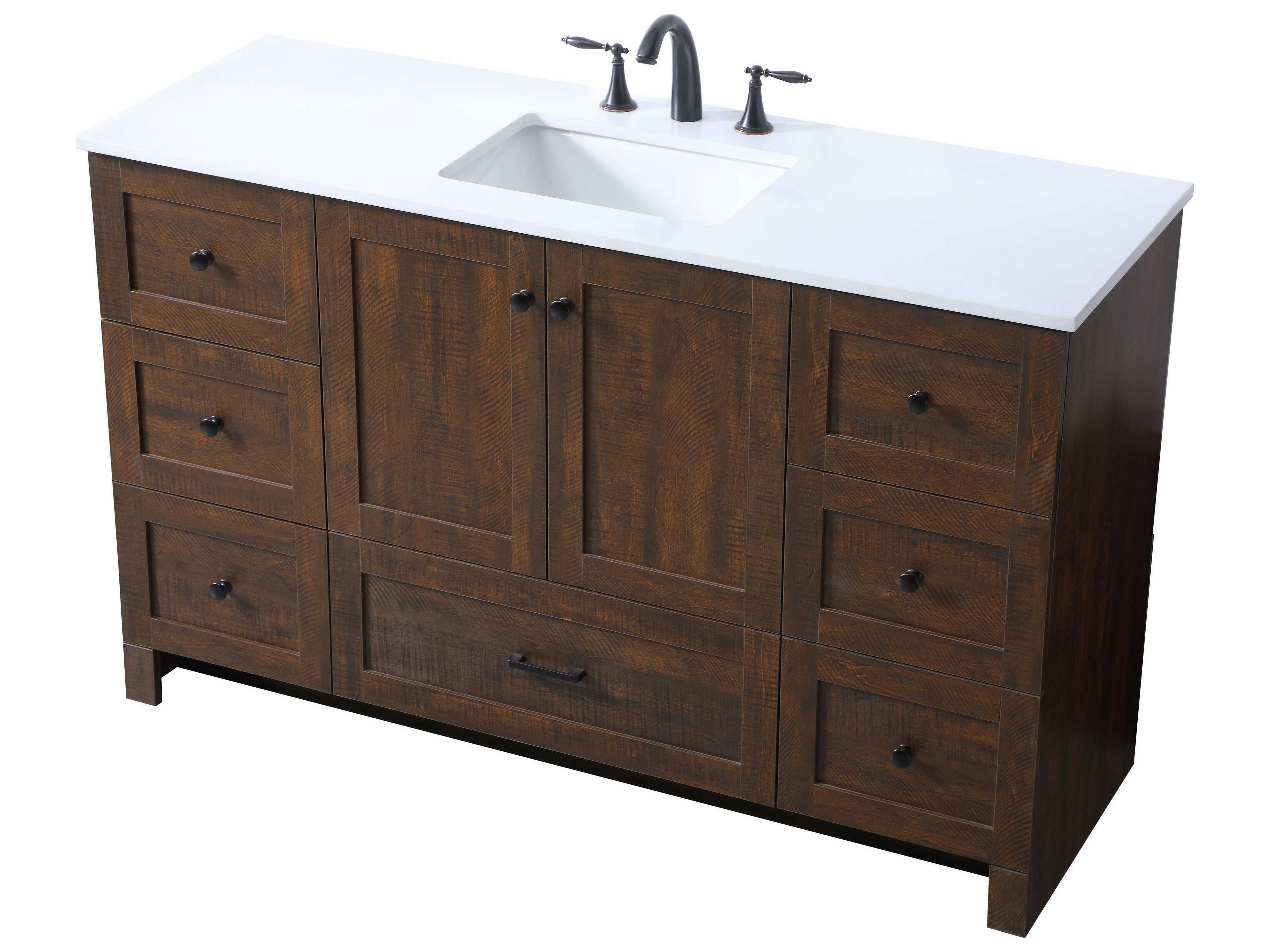 Elegant Lighting Soma Expresso Vanity