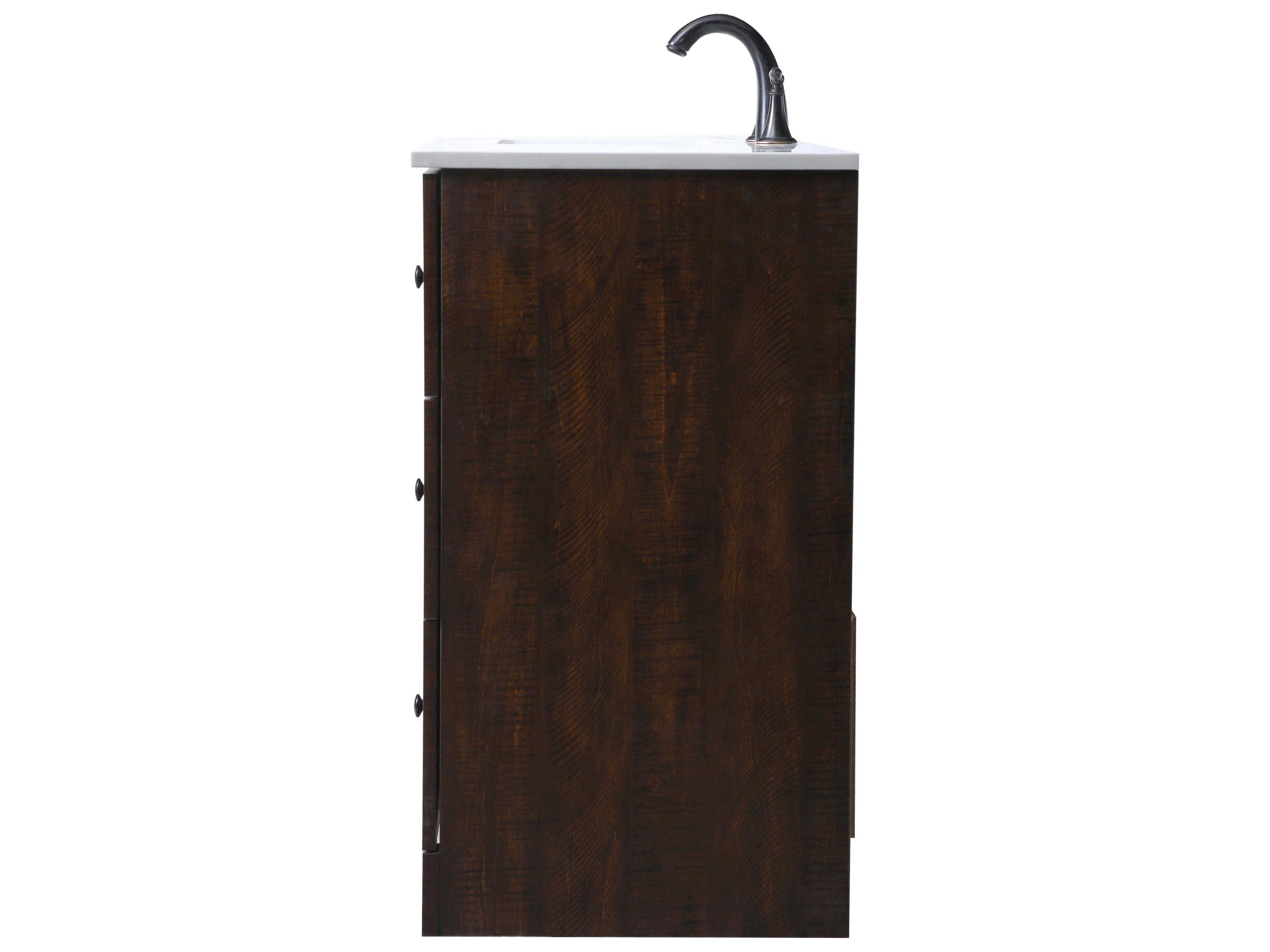 Elegant Lighting Soma Expresso 60" Vanity