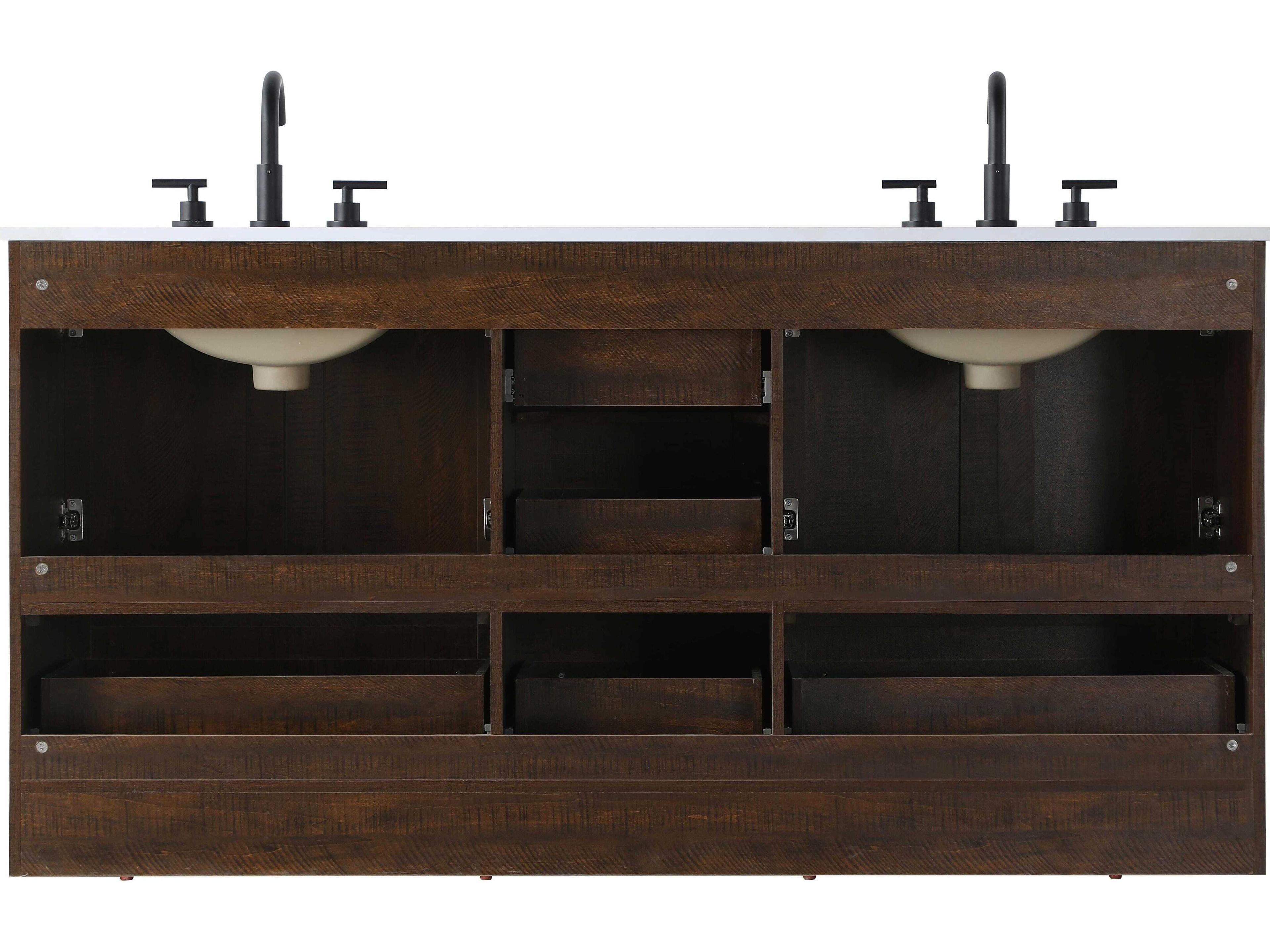 Elegant Lighting Soma Expresso Vanity