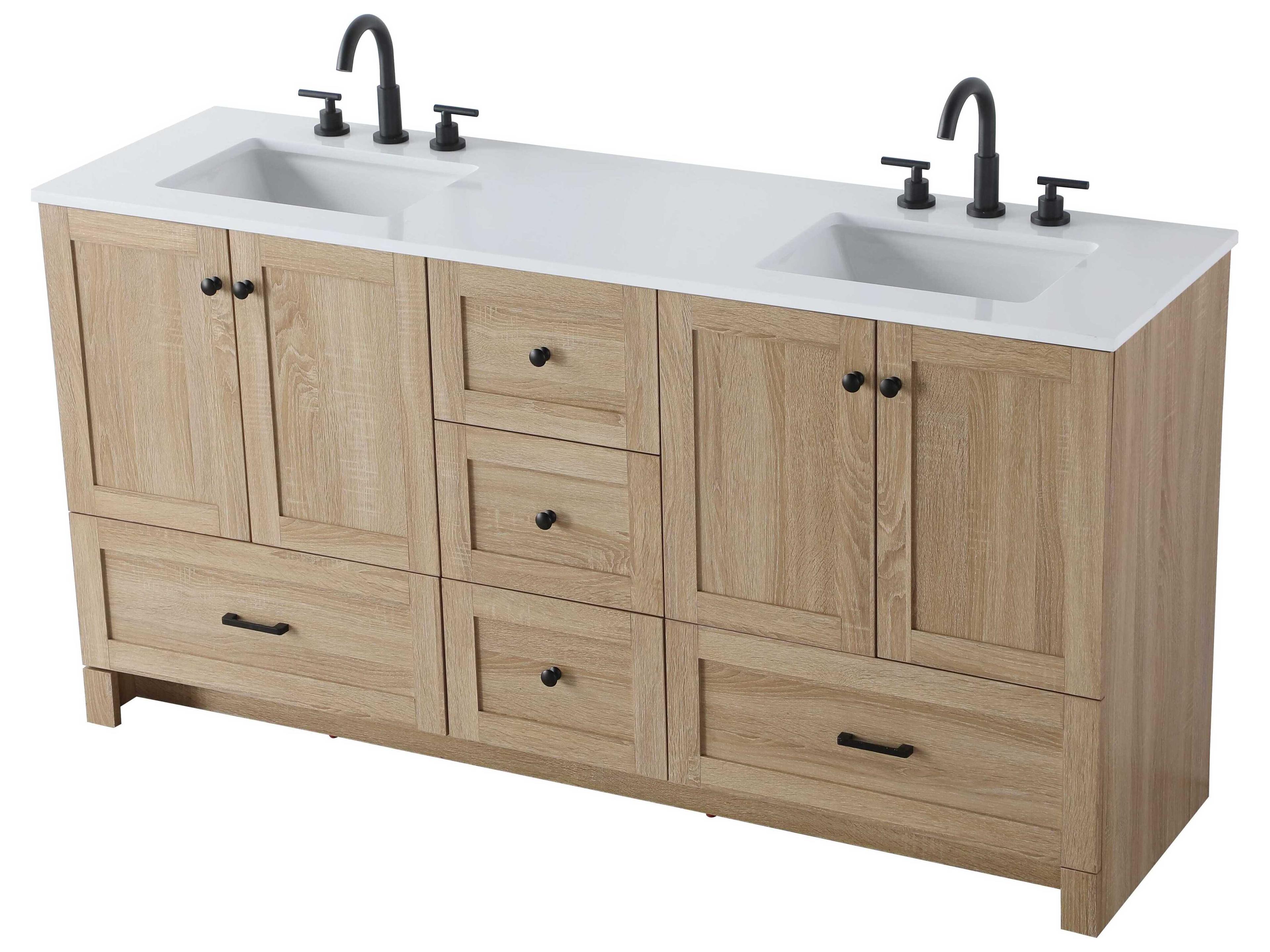 Elegant Lighting Soma Mango Wood Vanity