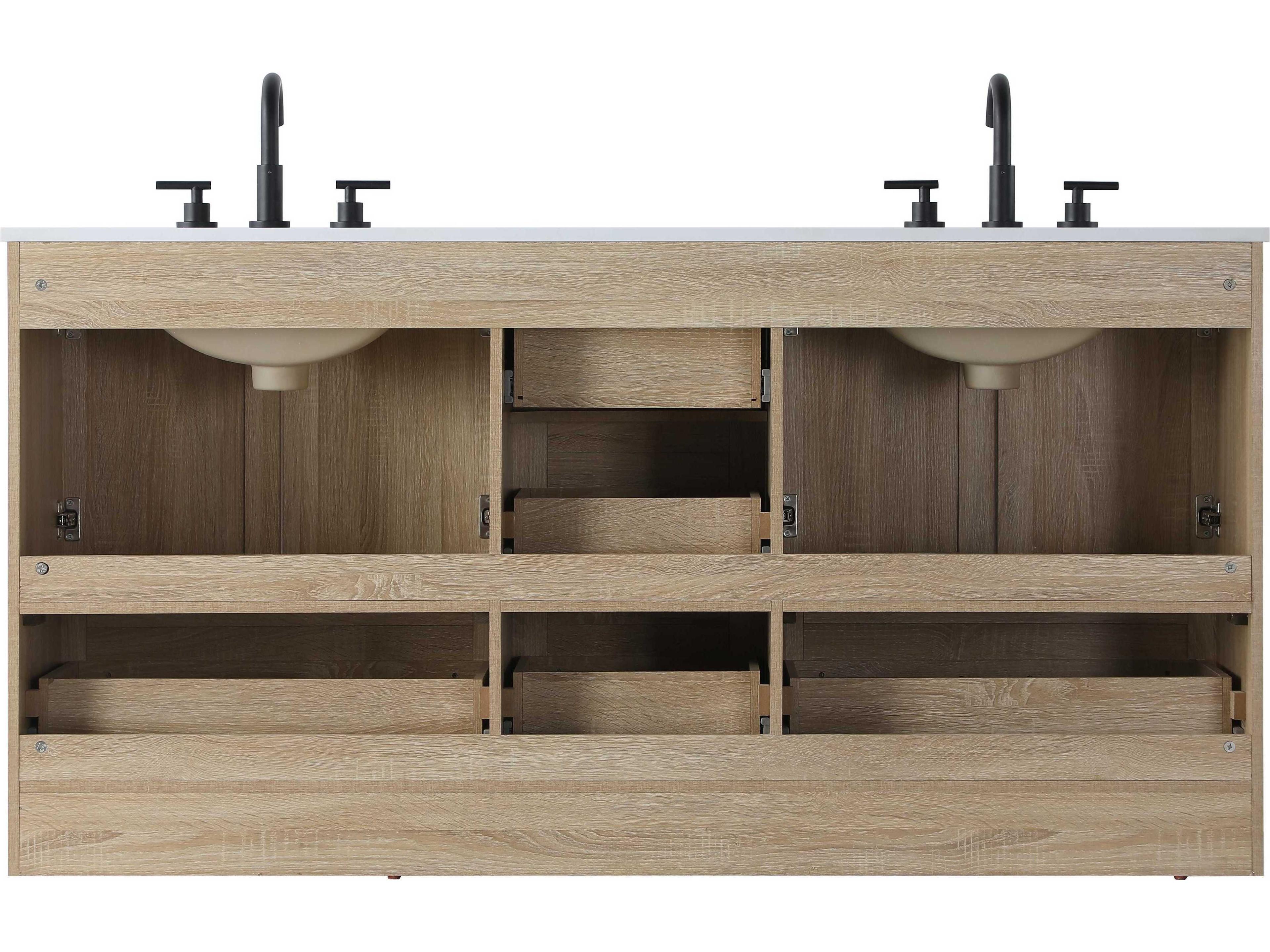 Elegant Lighting Soma Mango Wood Vanity