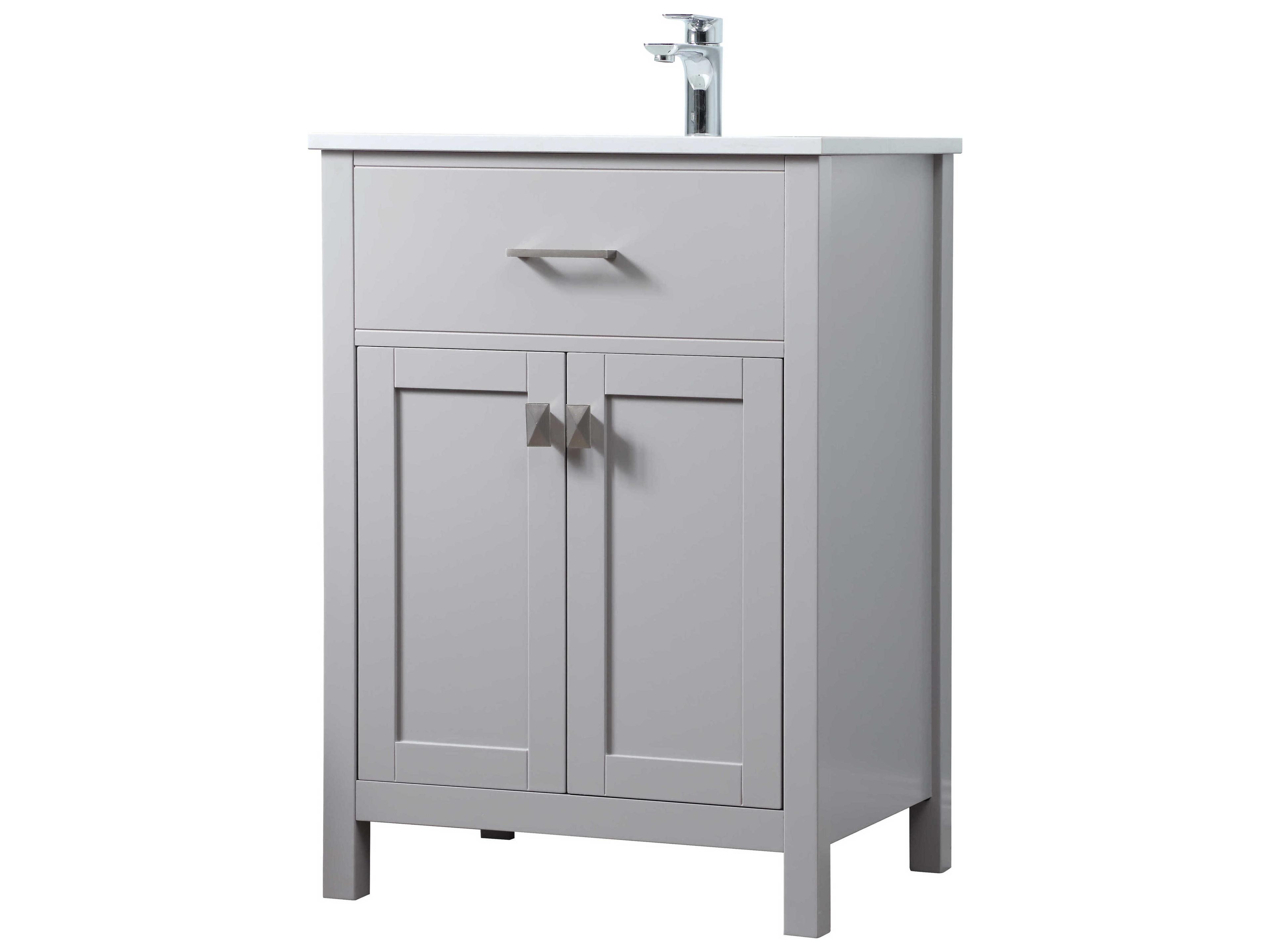 Elegant Lighting Harrison Grey Vanity
