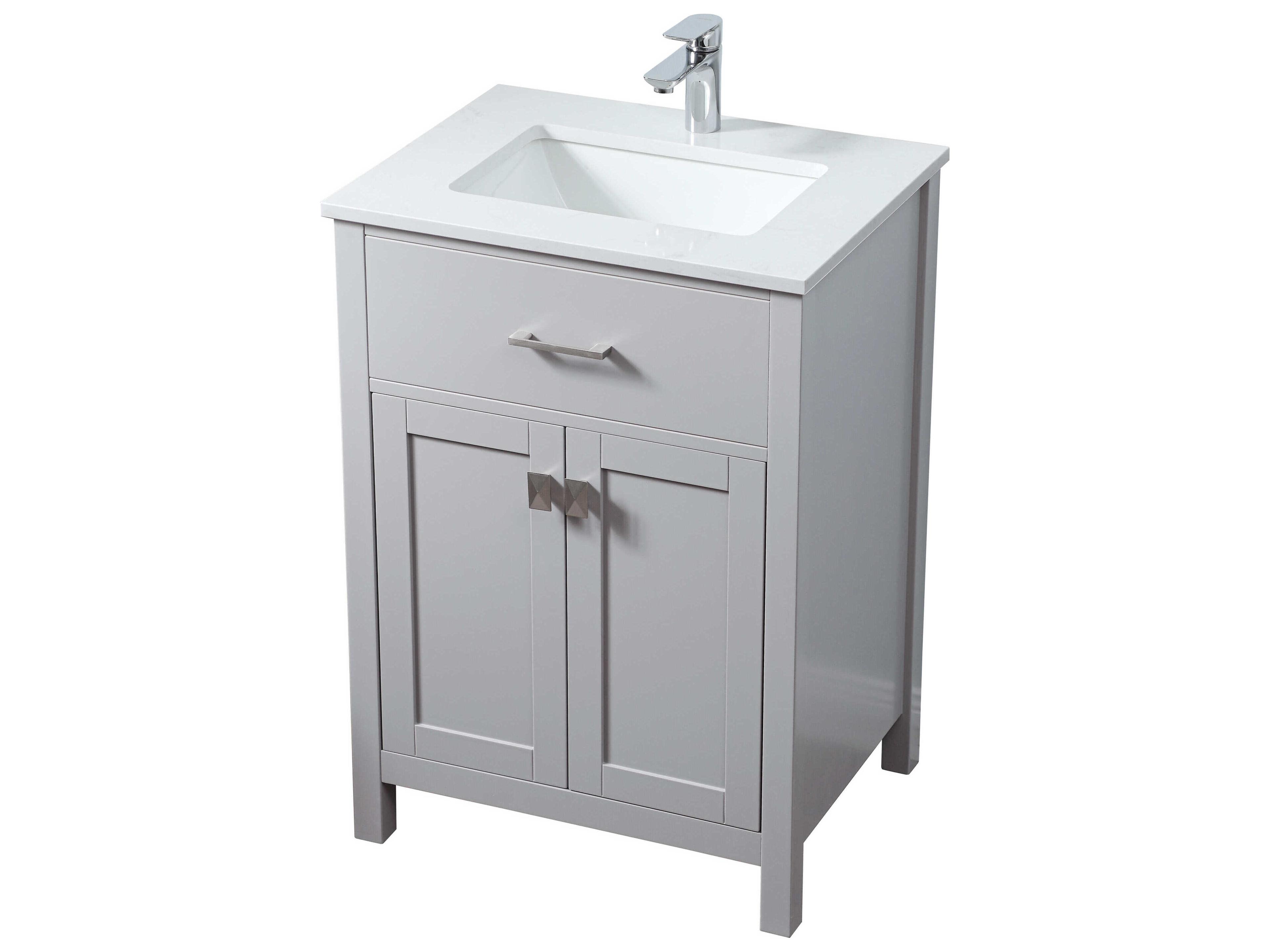 Elegant Lighting Harrison Grey Vanity